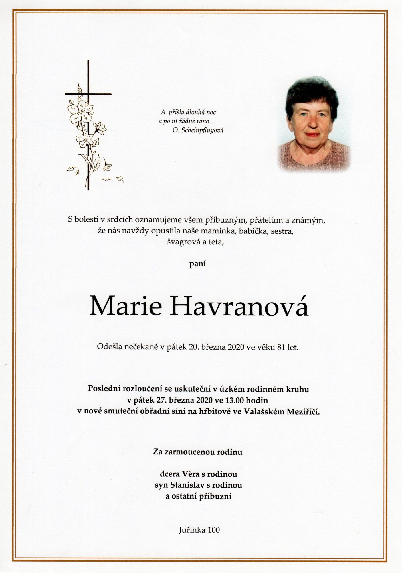 Marie Havranová