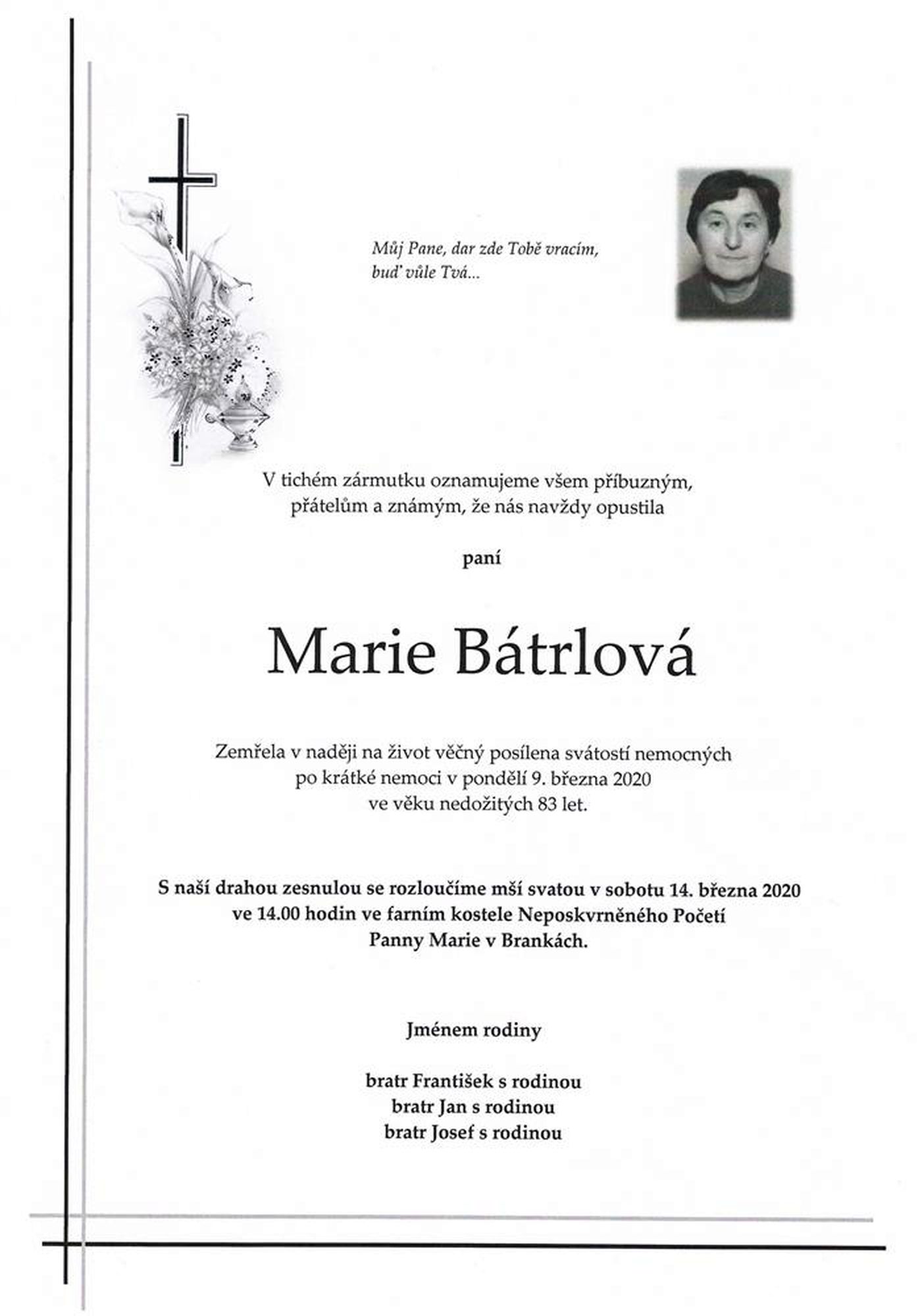 Marie Bátrlová