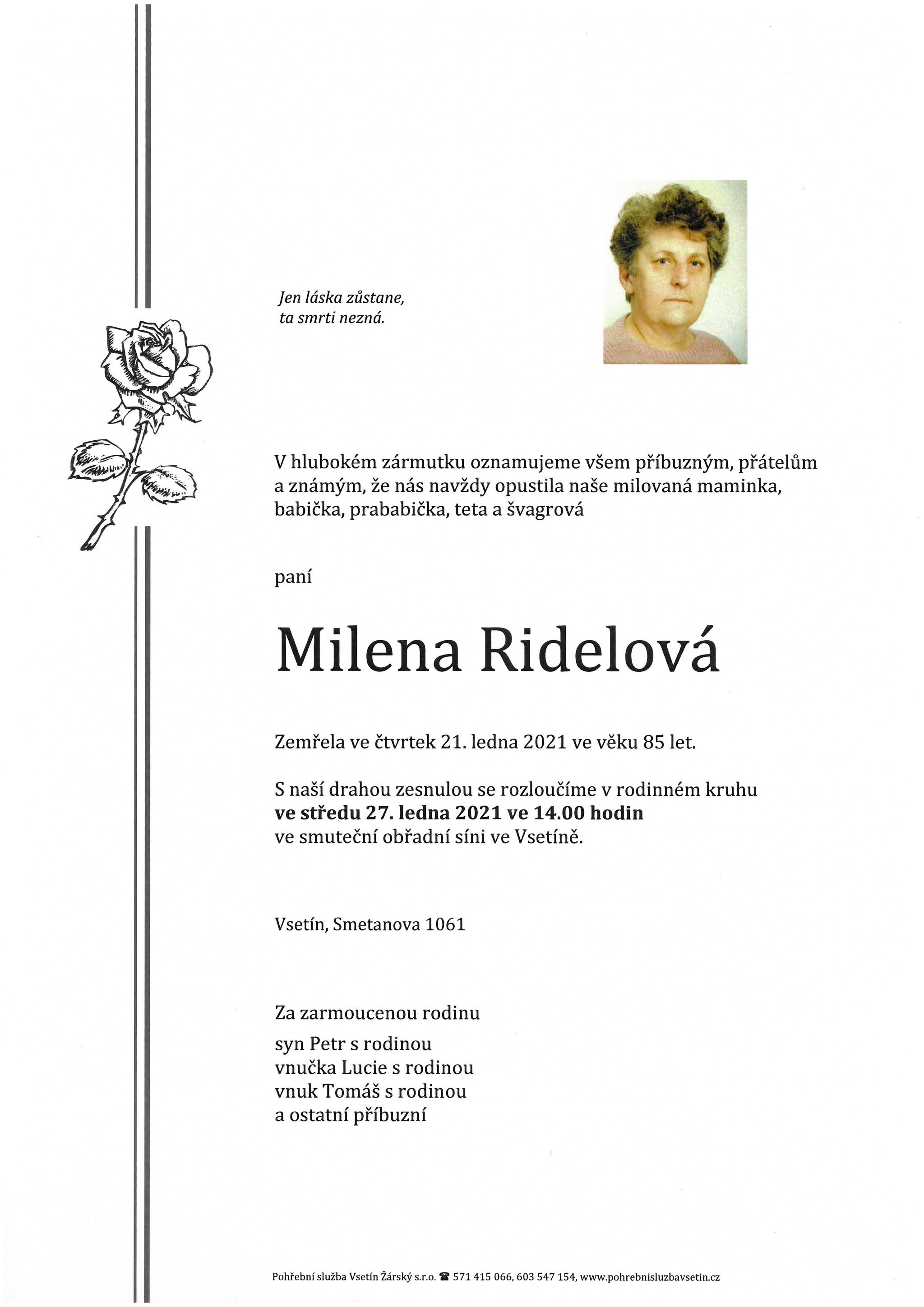 Milena Ridelová