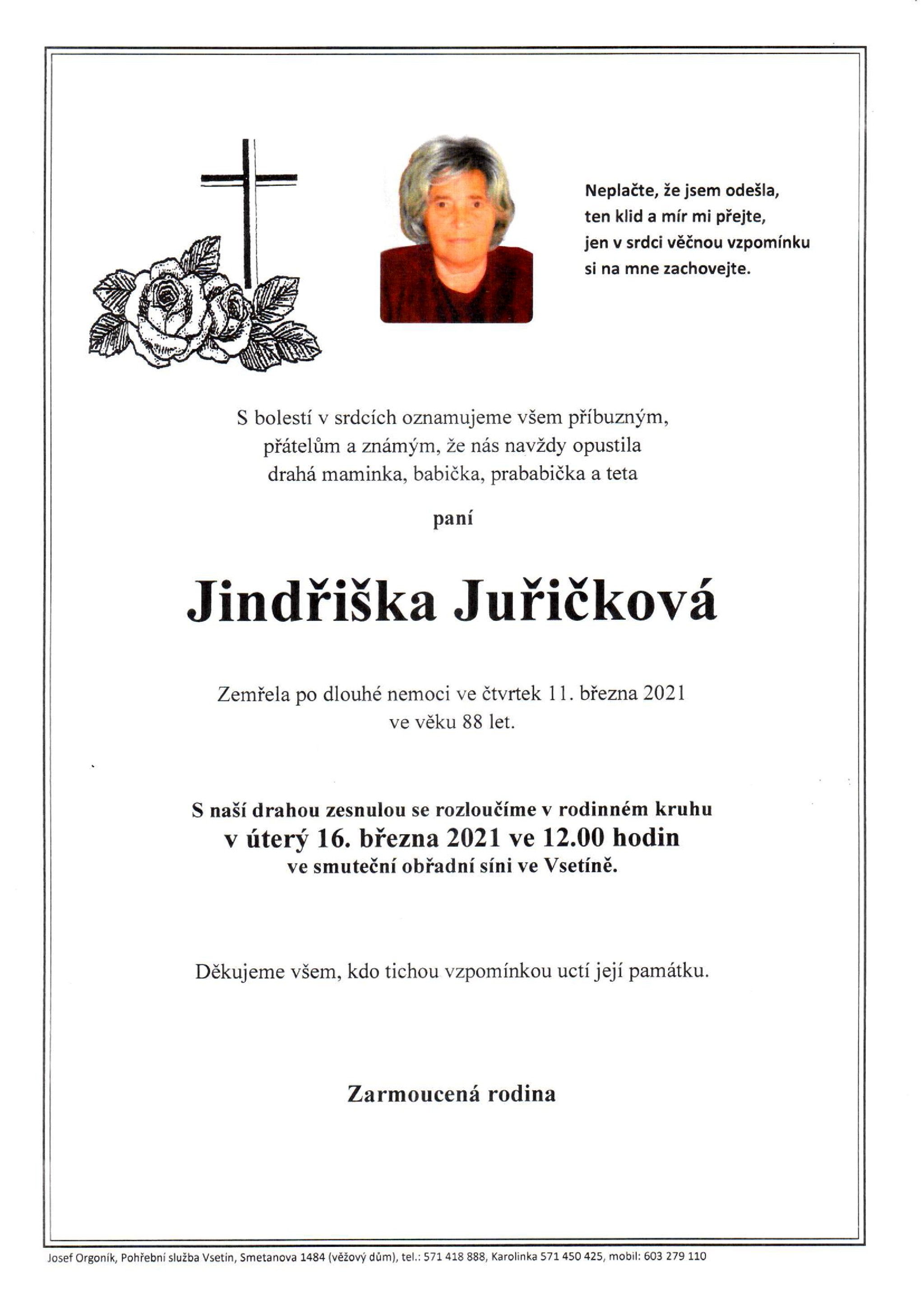 Jindřiška Juřičková