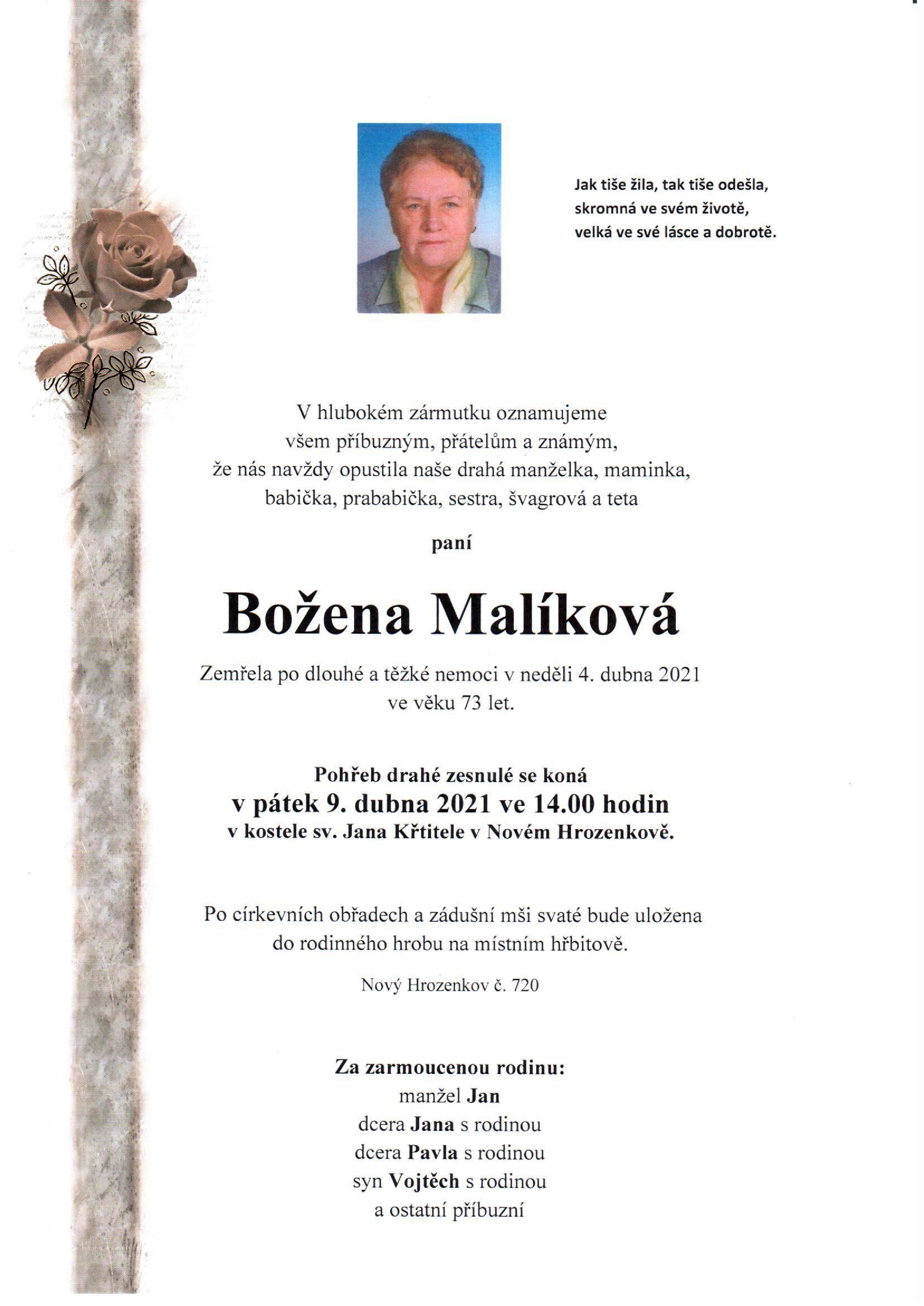 Božena Malíková