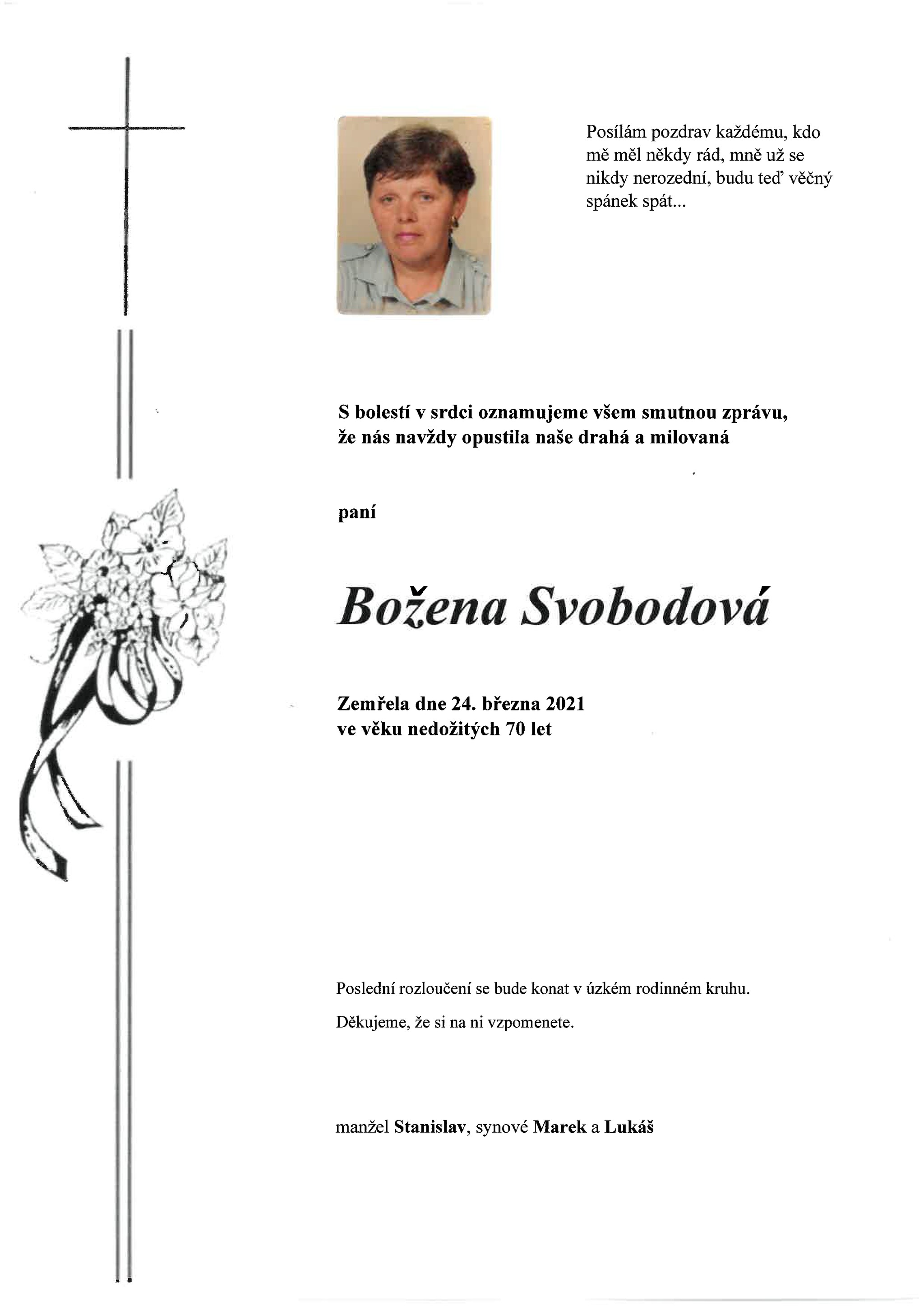 Božena Svobodová