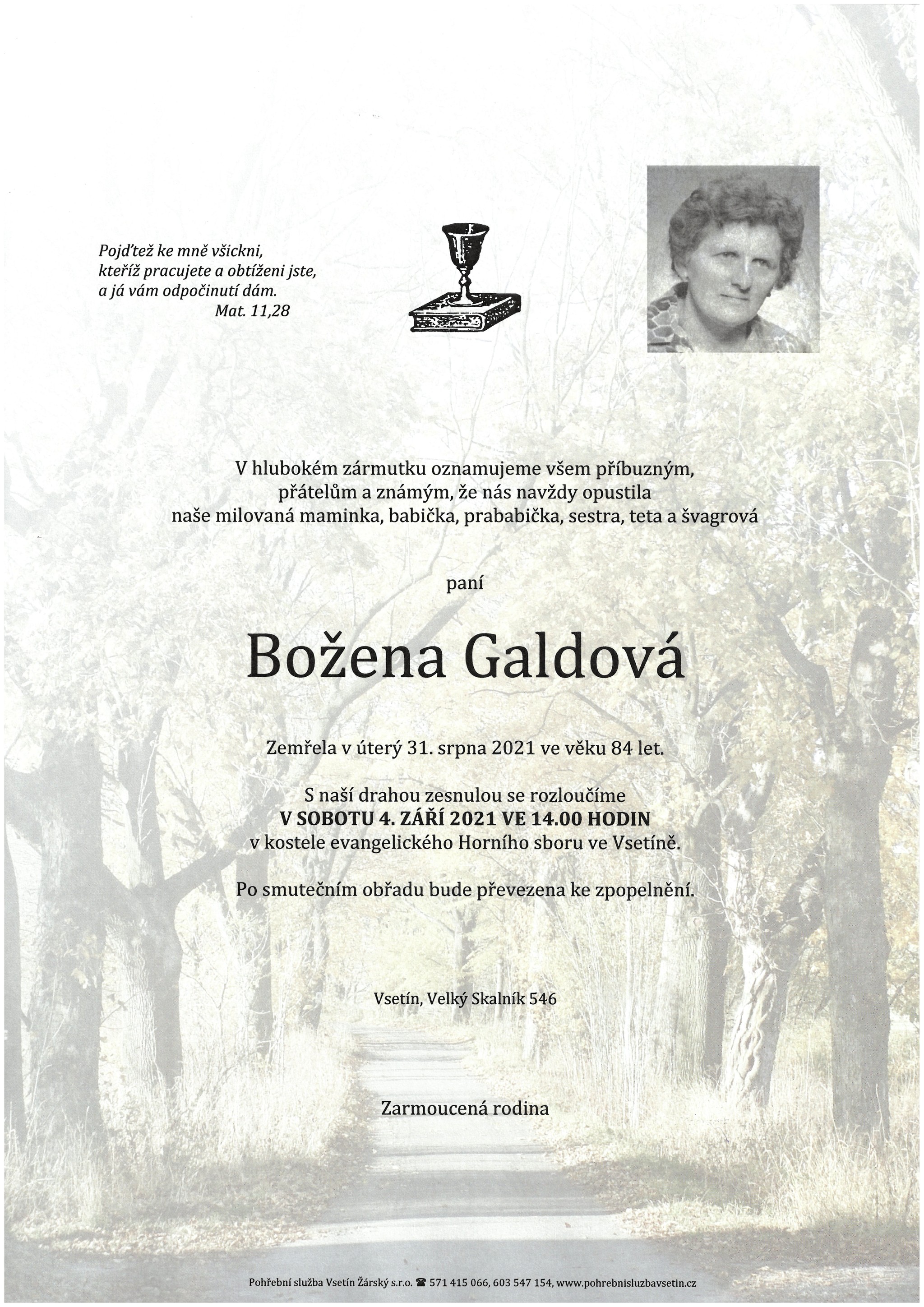 Božena Galdová