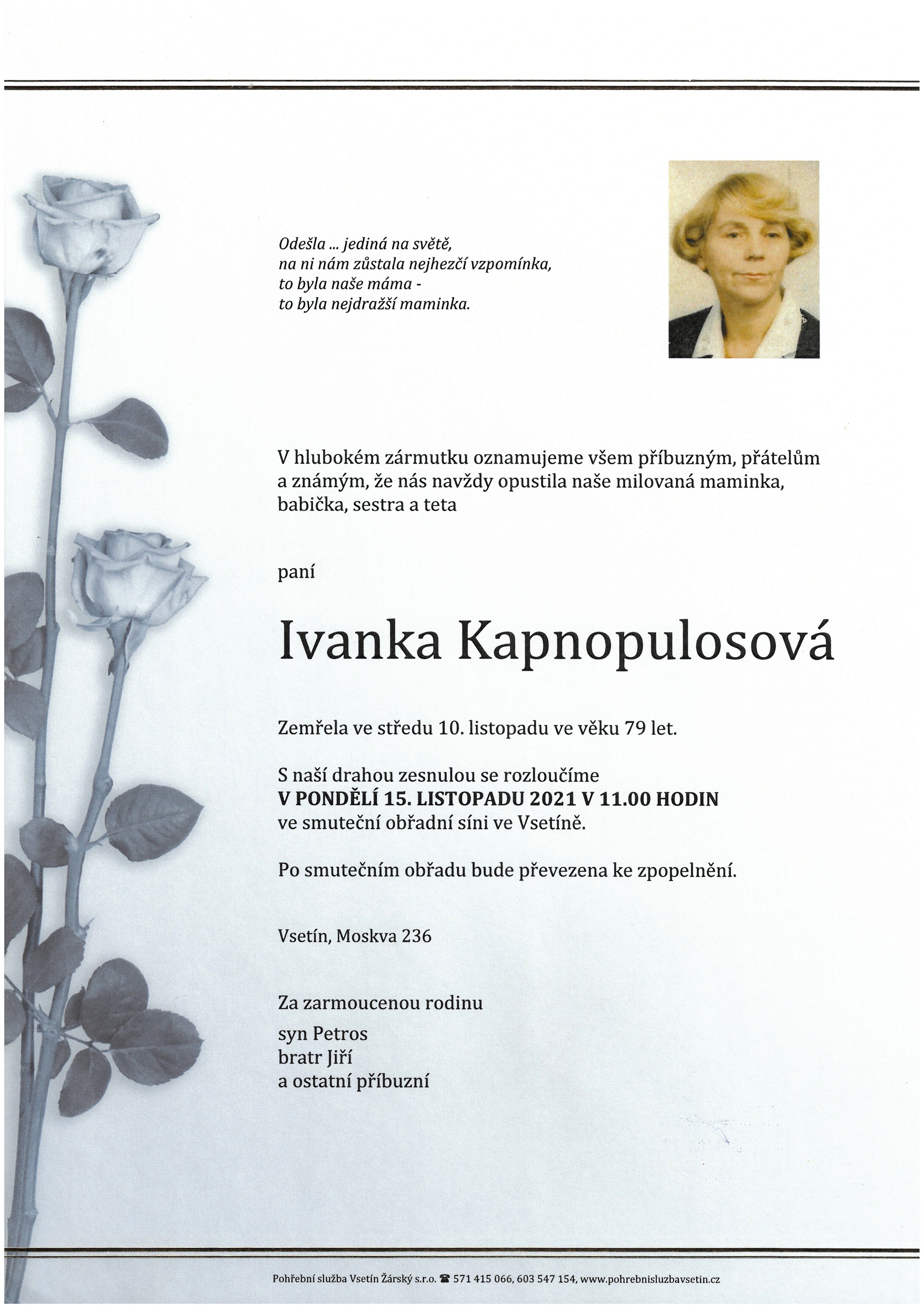 Ivanka Kapnopulosová