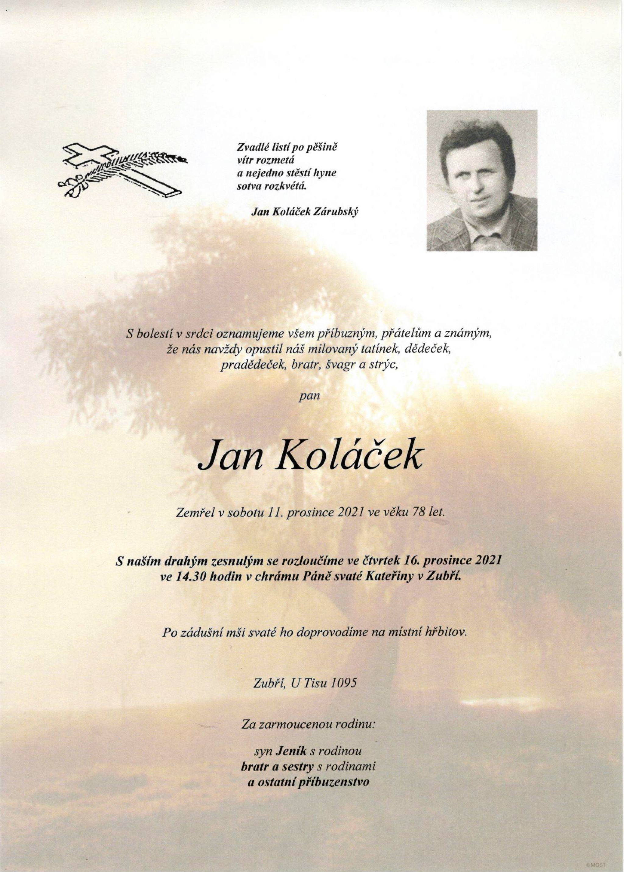 Jan Koláček