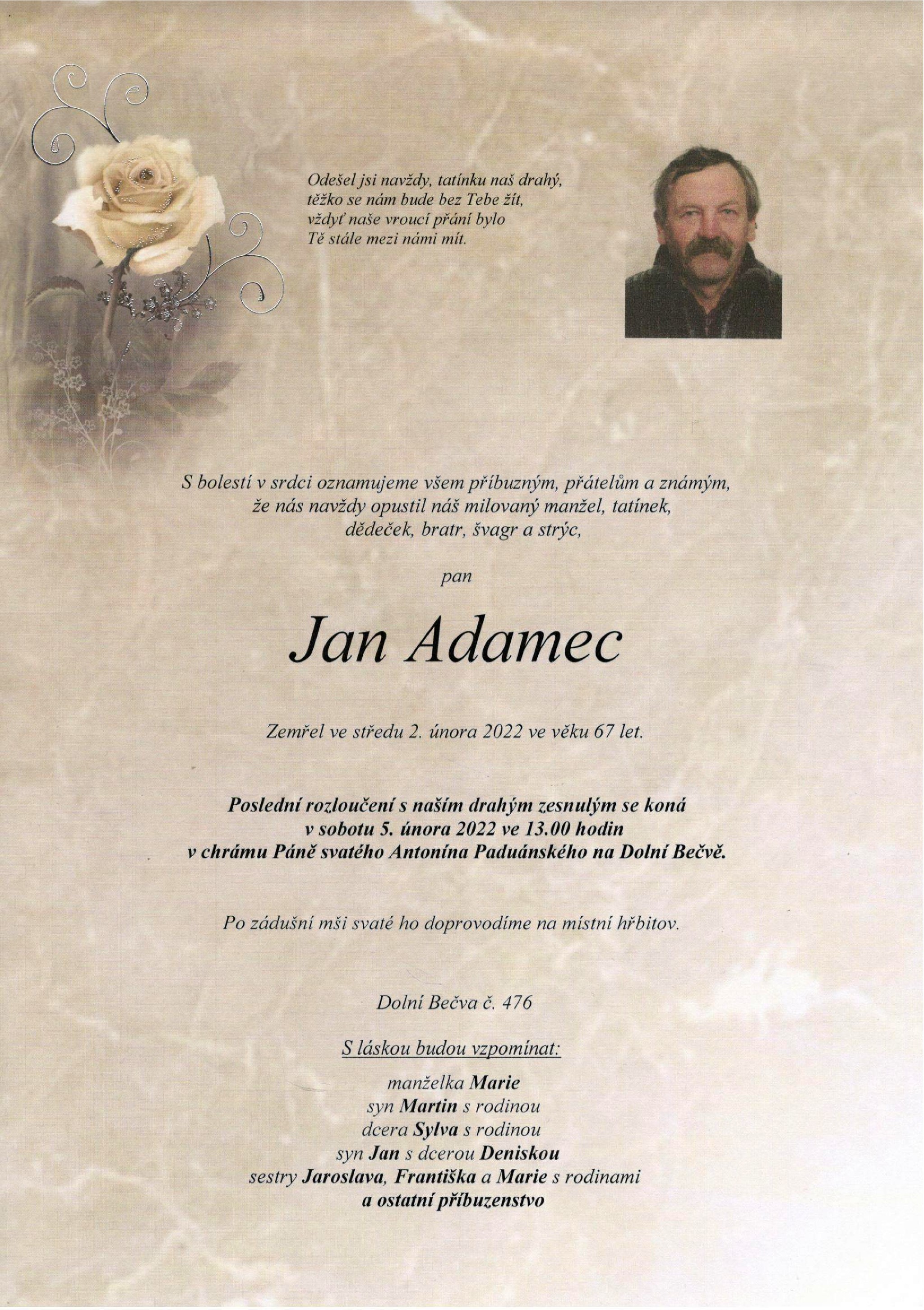 Jan Adamec