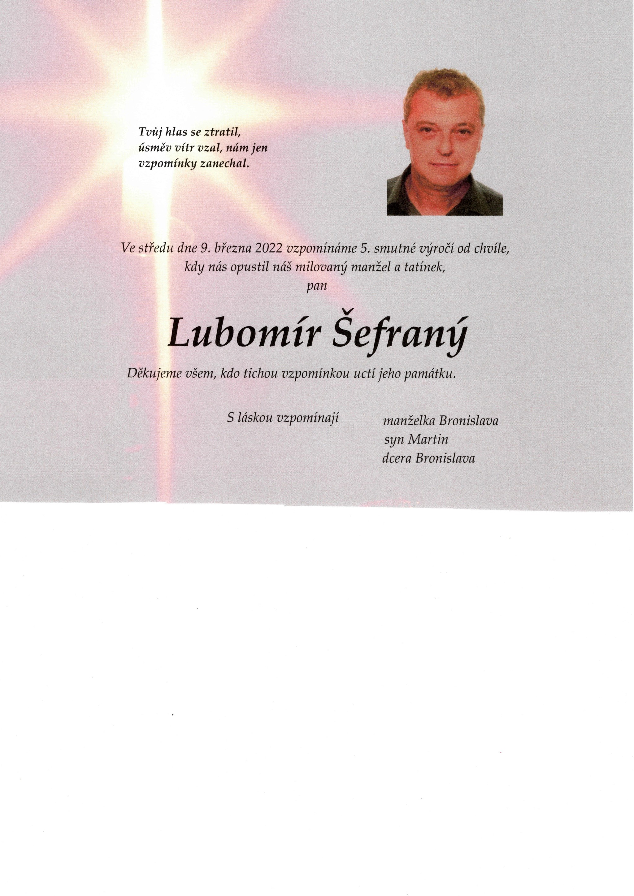 Lubomír Šefraný