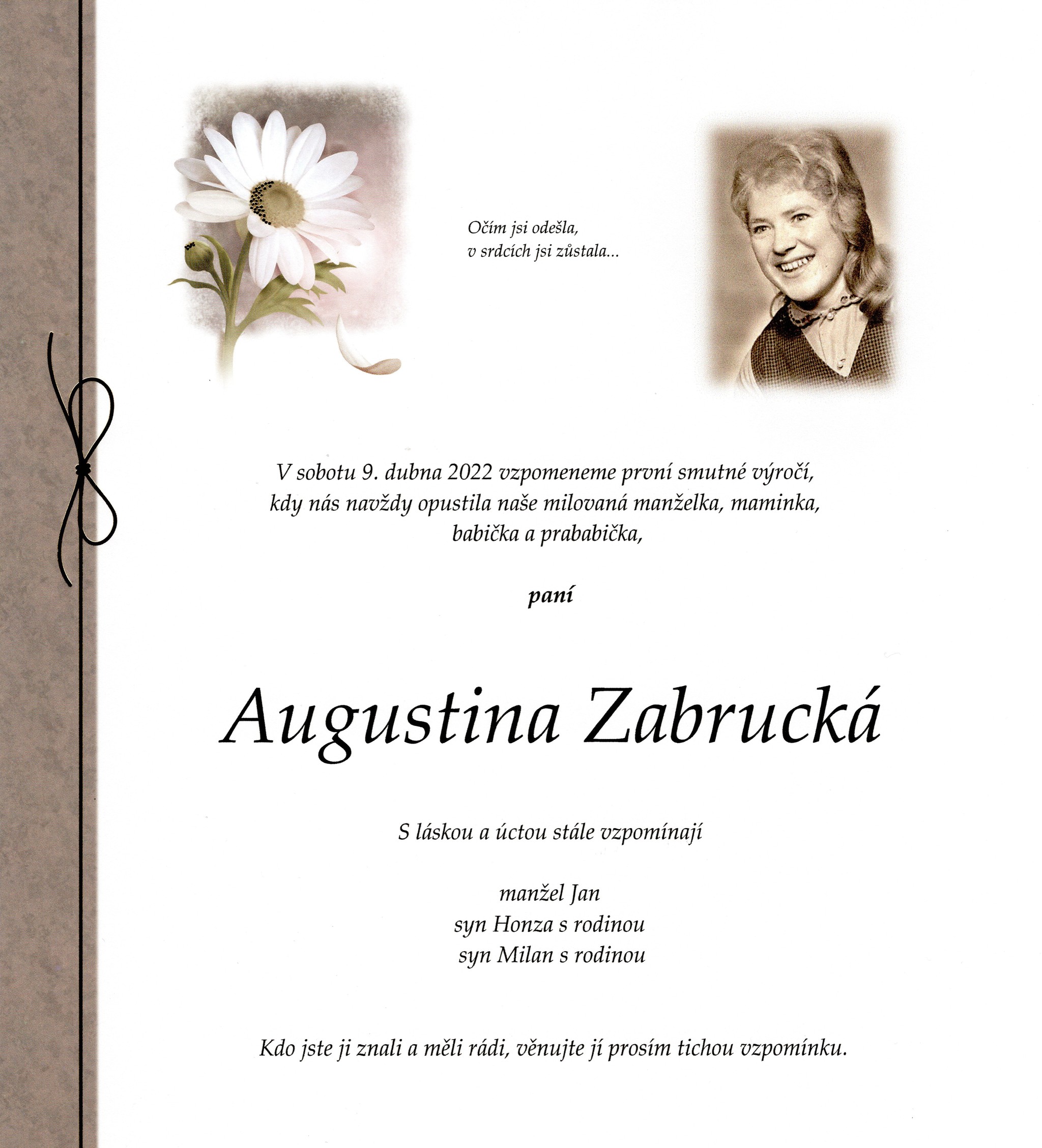 Augustina Zabrucká