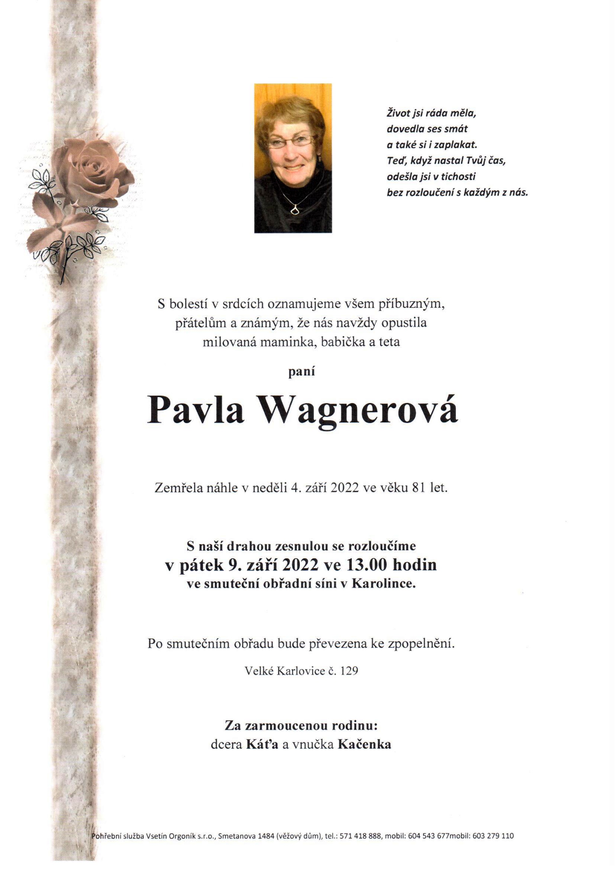 Pavla Wagnerová