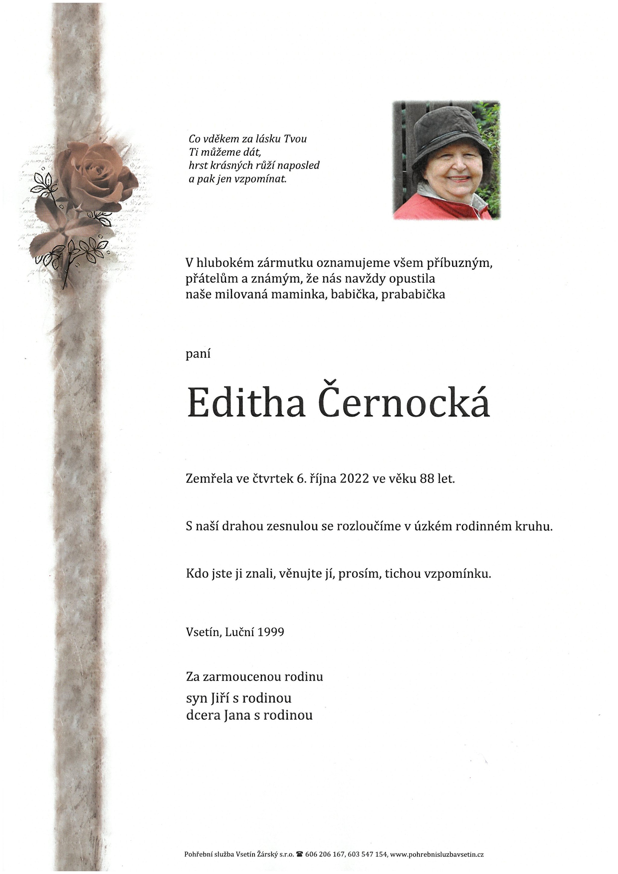 Editha Černocká