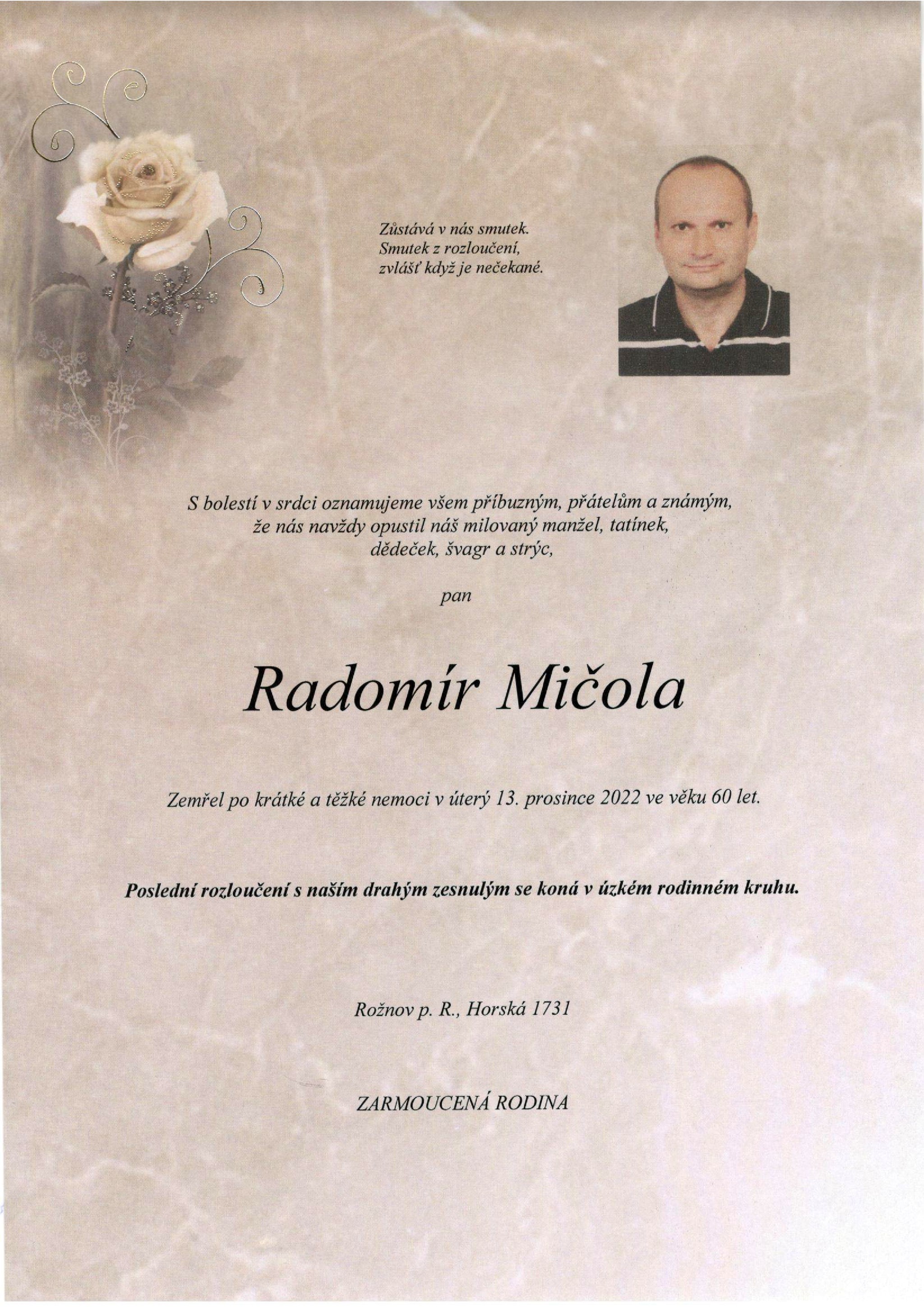 Radomír Mičola