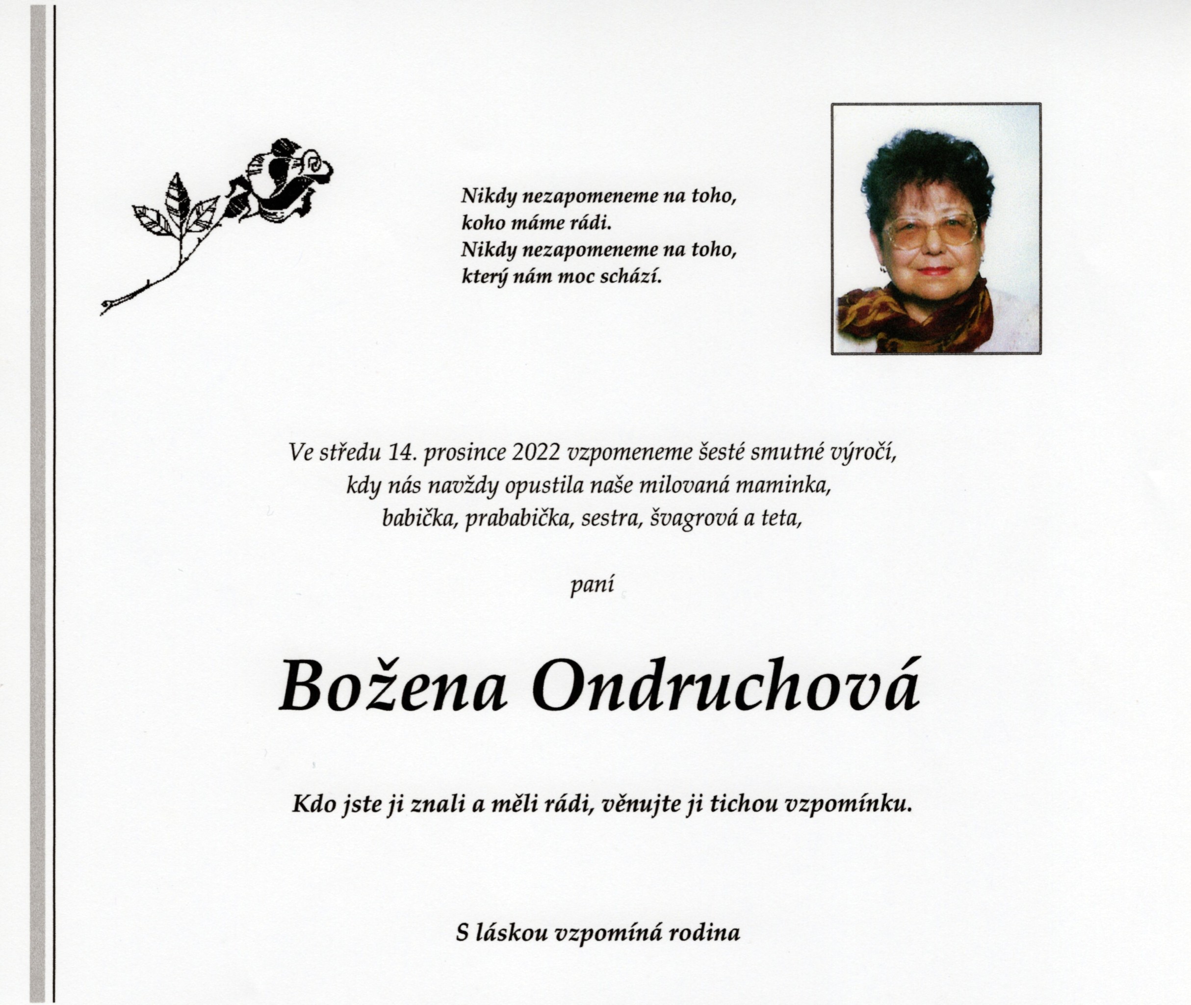 Božena Ondruchová