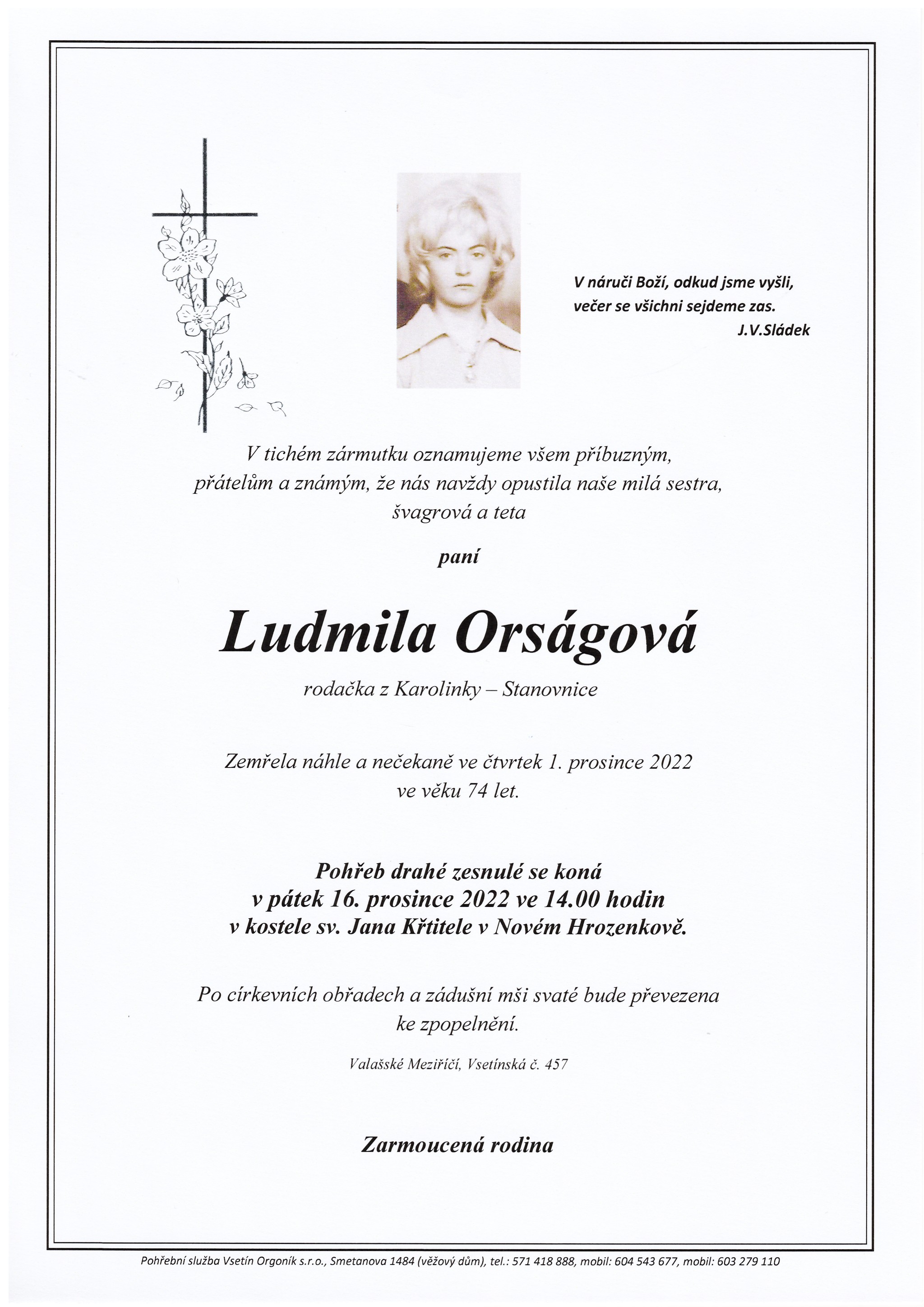 Ludmila Orságová