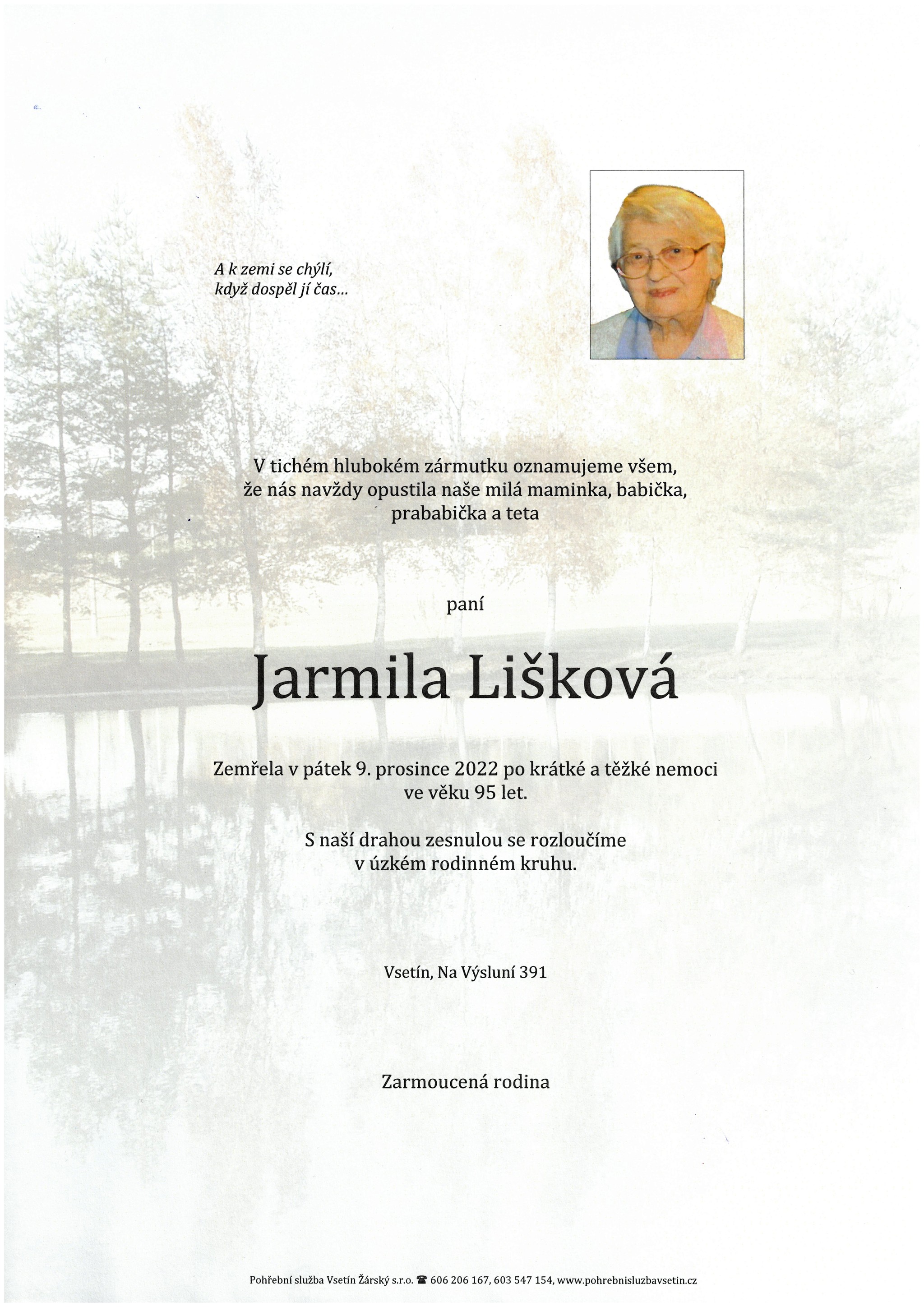 Jarmila Lišková