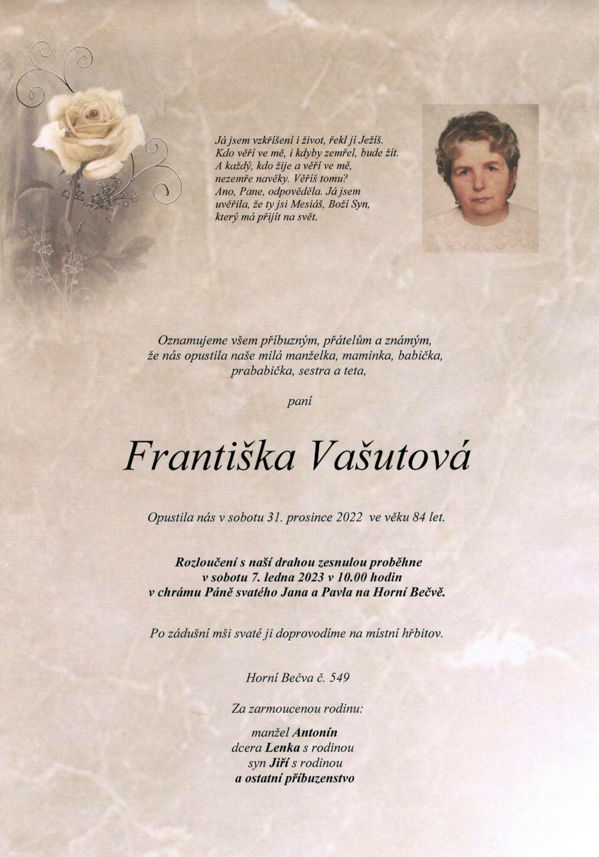 Františka Vašutová