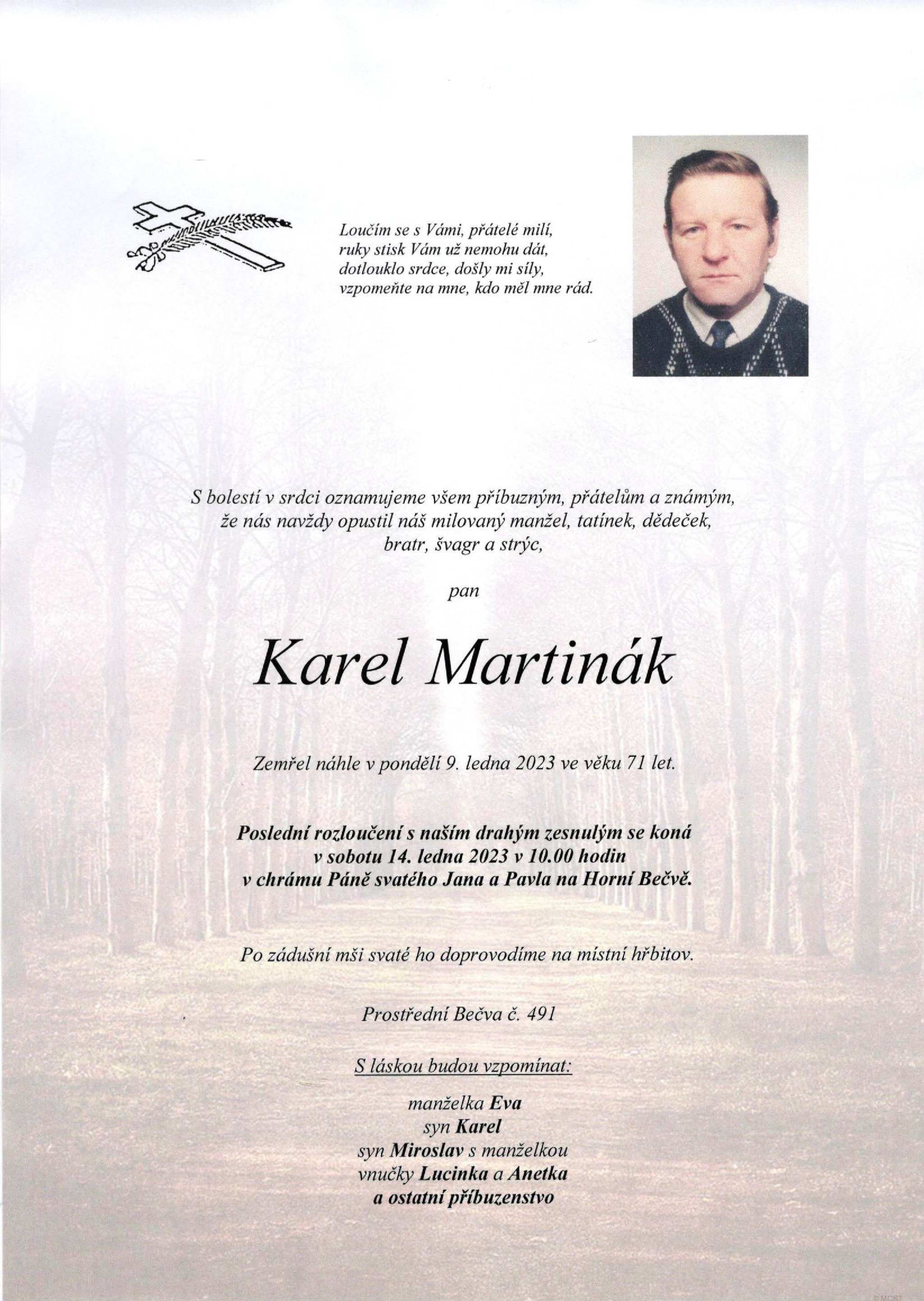 Karel Martinák