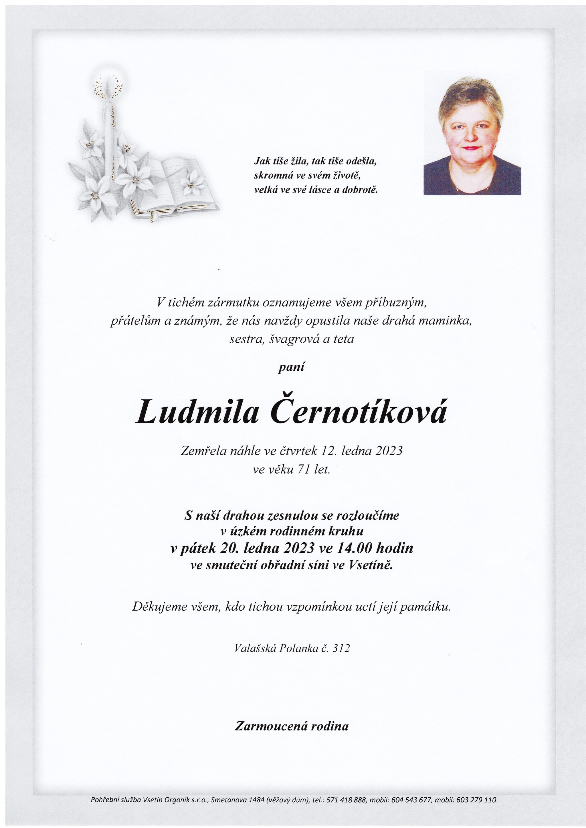 Ludmila Černotíková