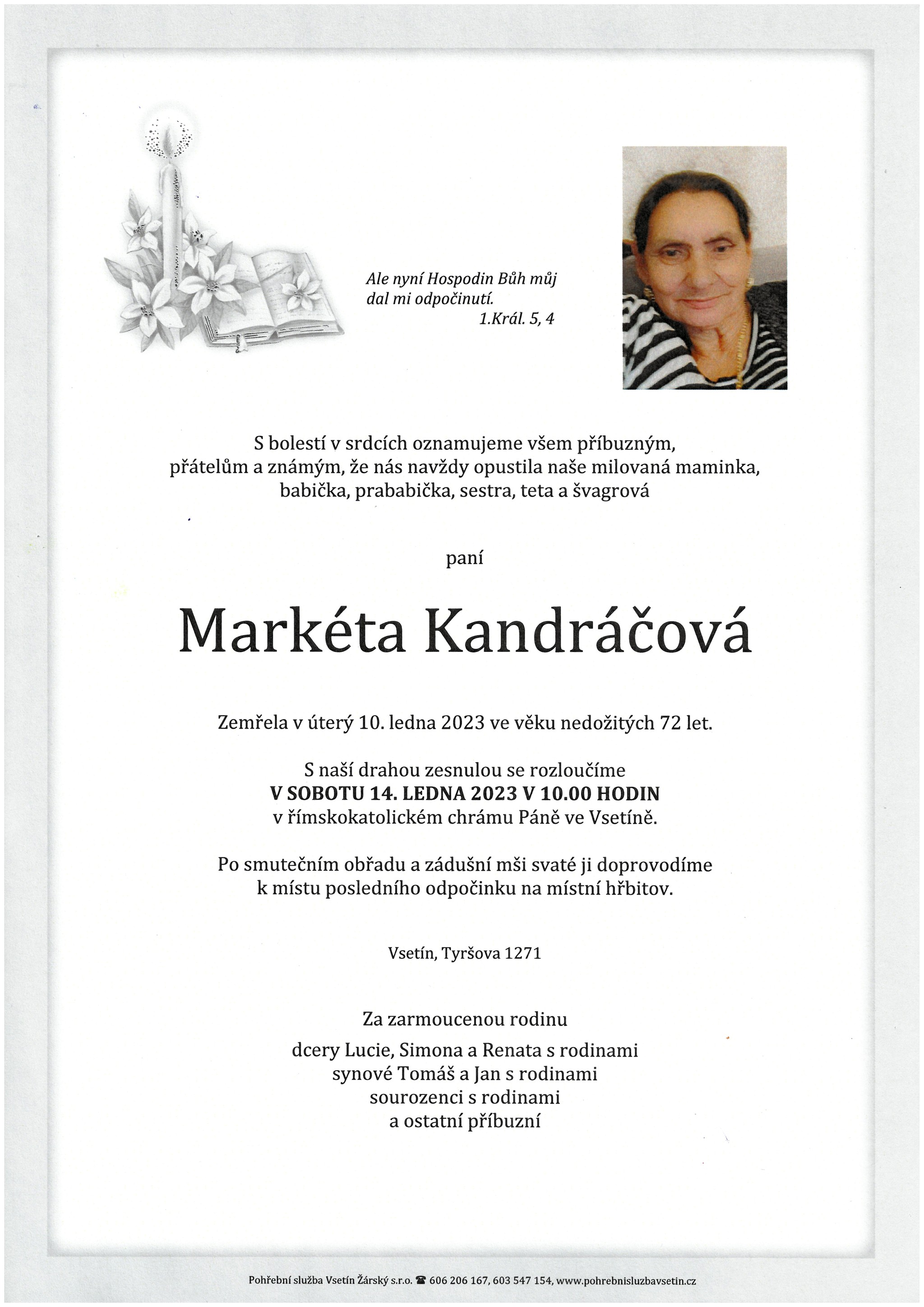 Markéta Kandráčová