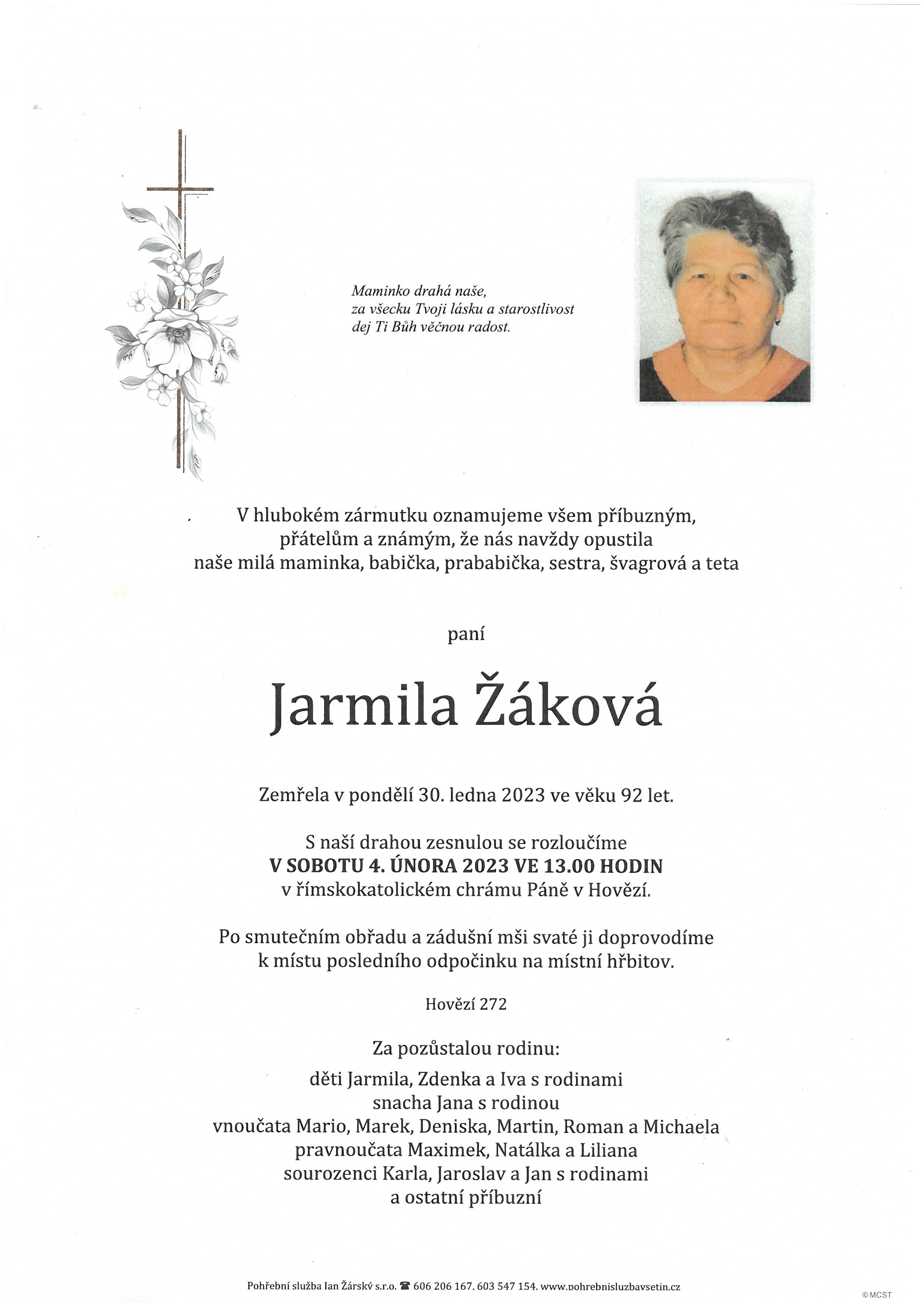 Jarmila Žáková