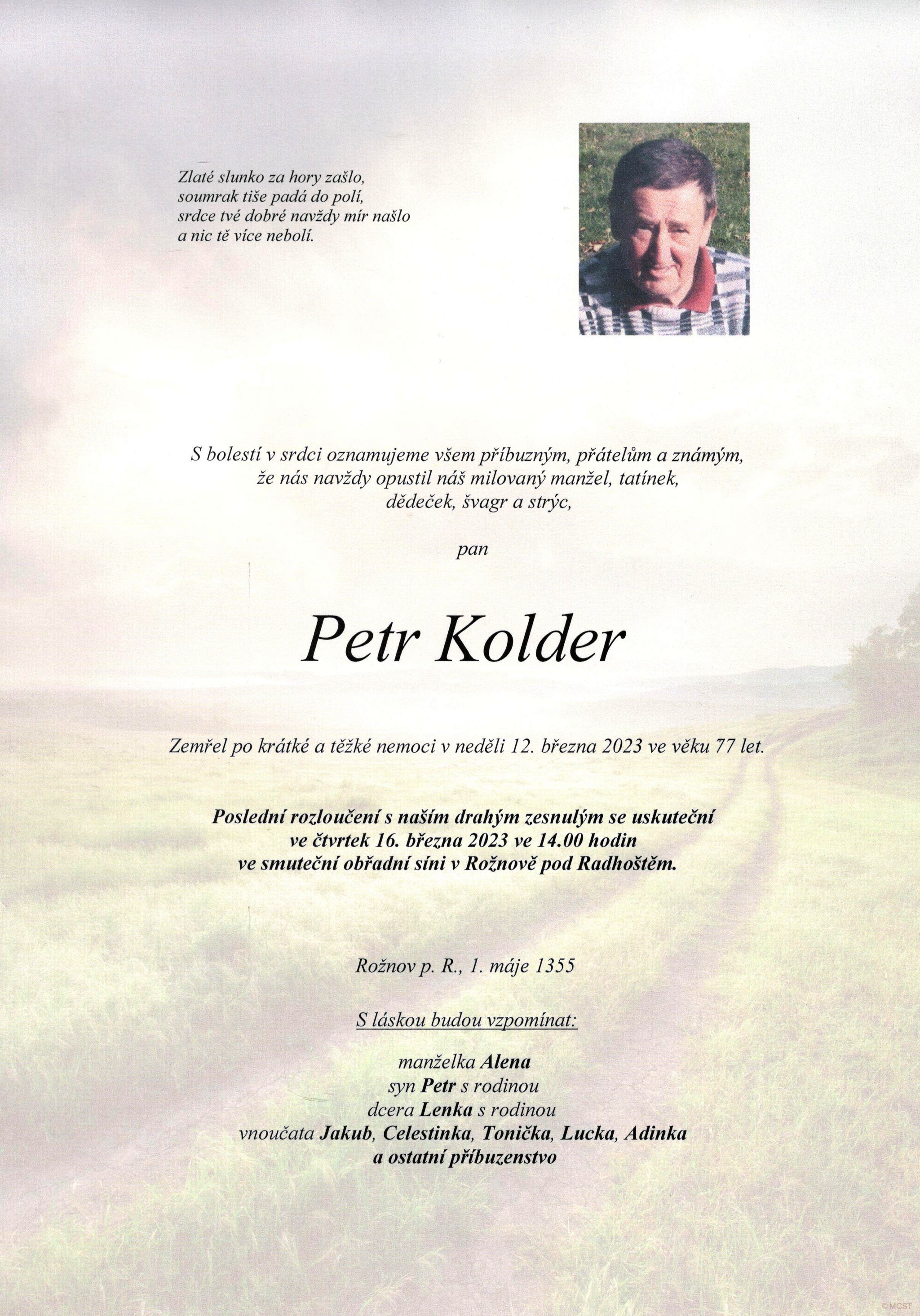 Petr Kolder