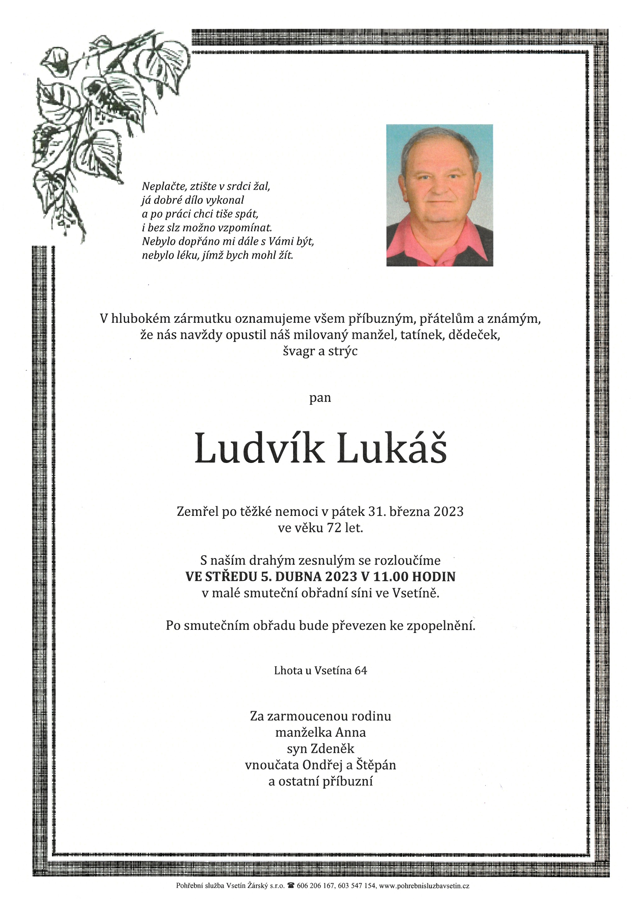 Ludvík Lukáš