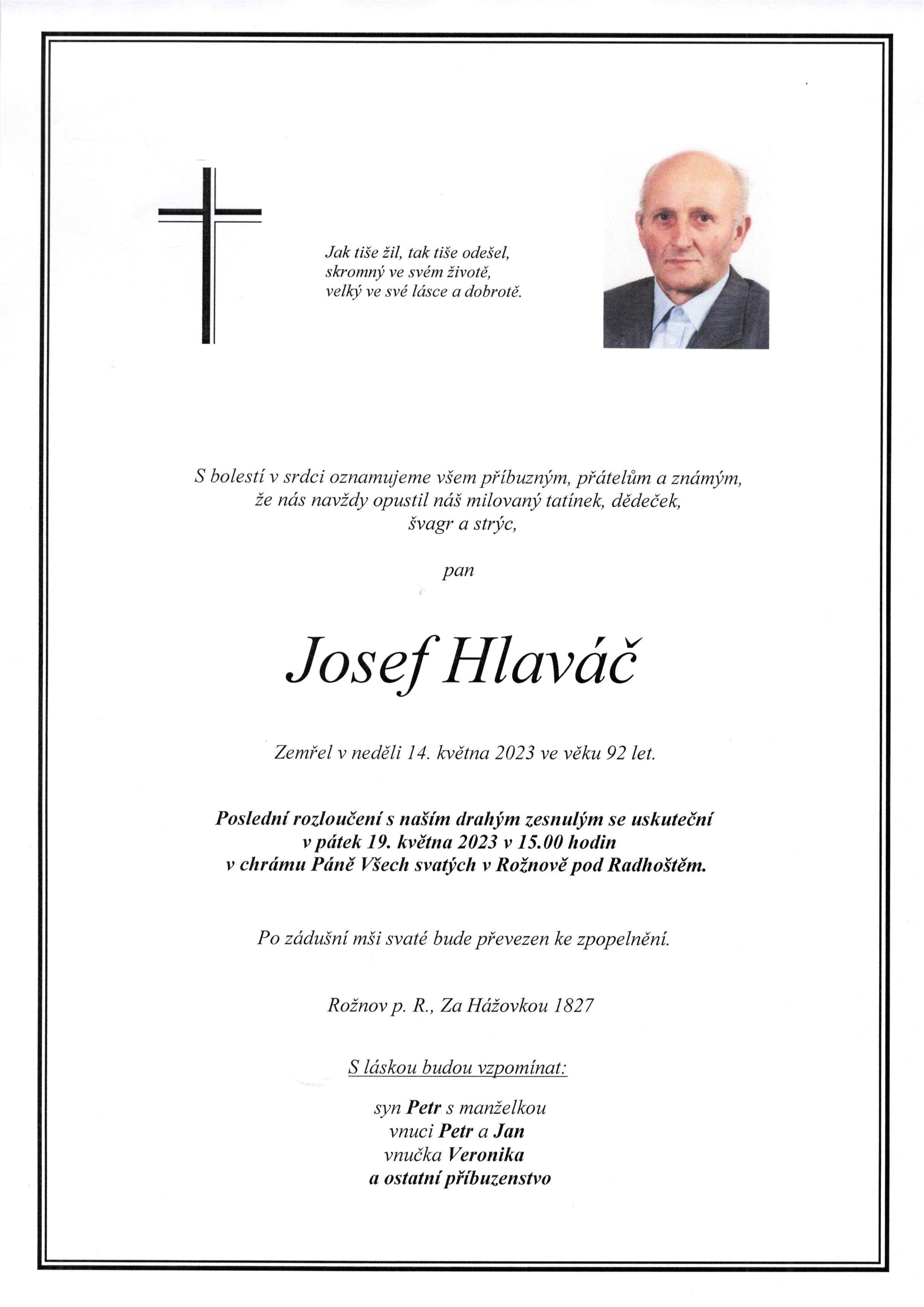 Josef Hlaváč