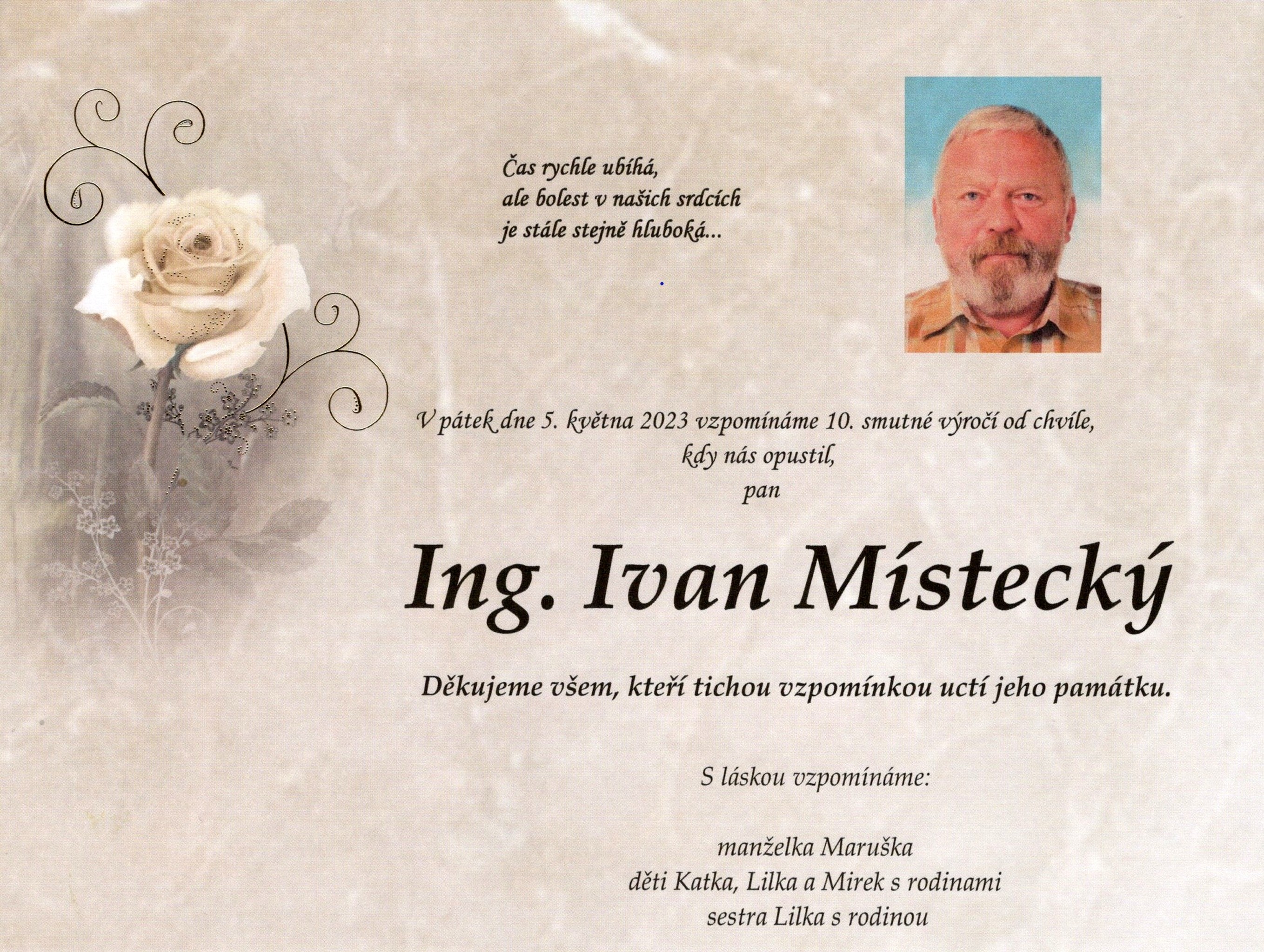 Ing. Ivan Místecký