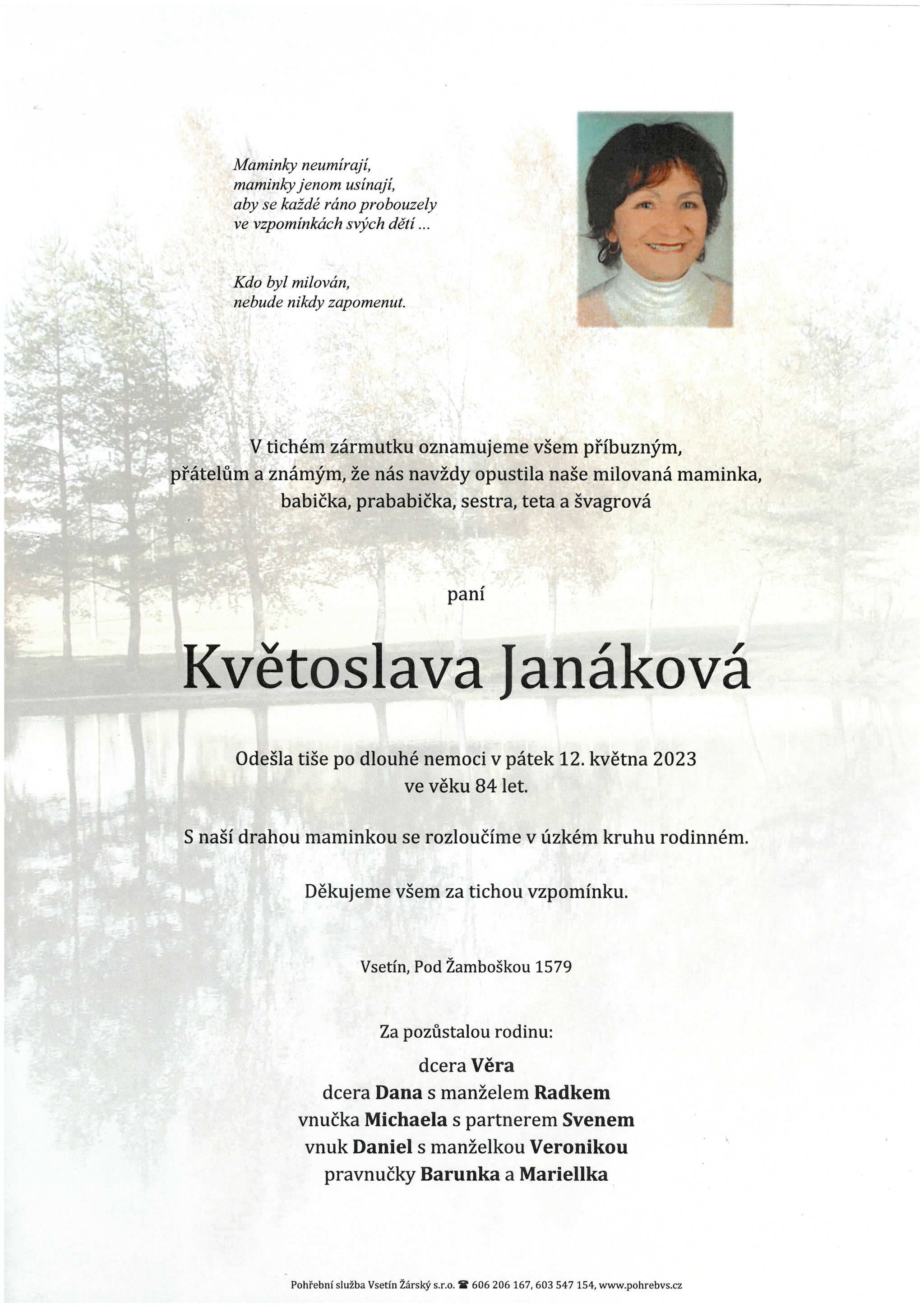 Květoslava Janáková