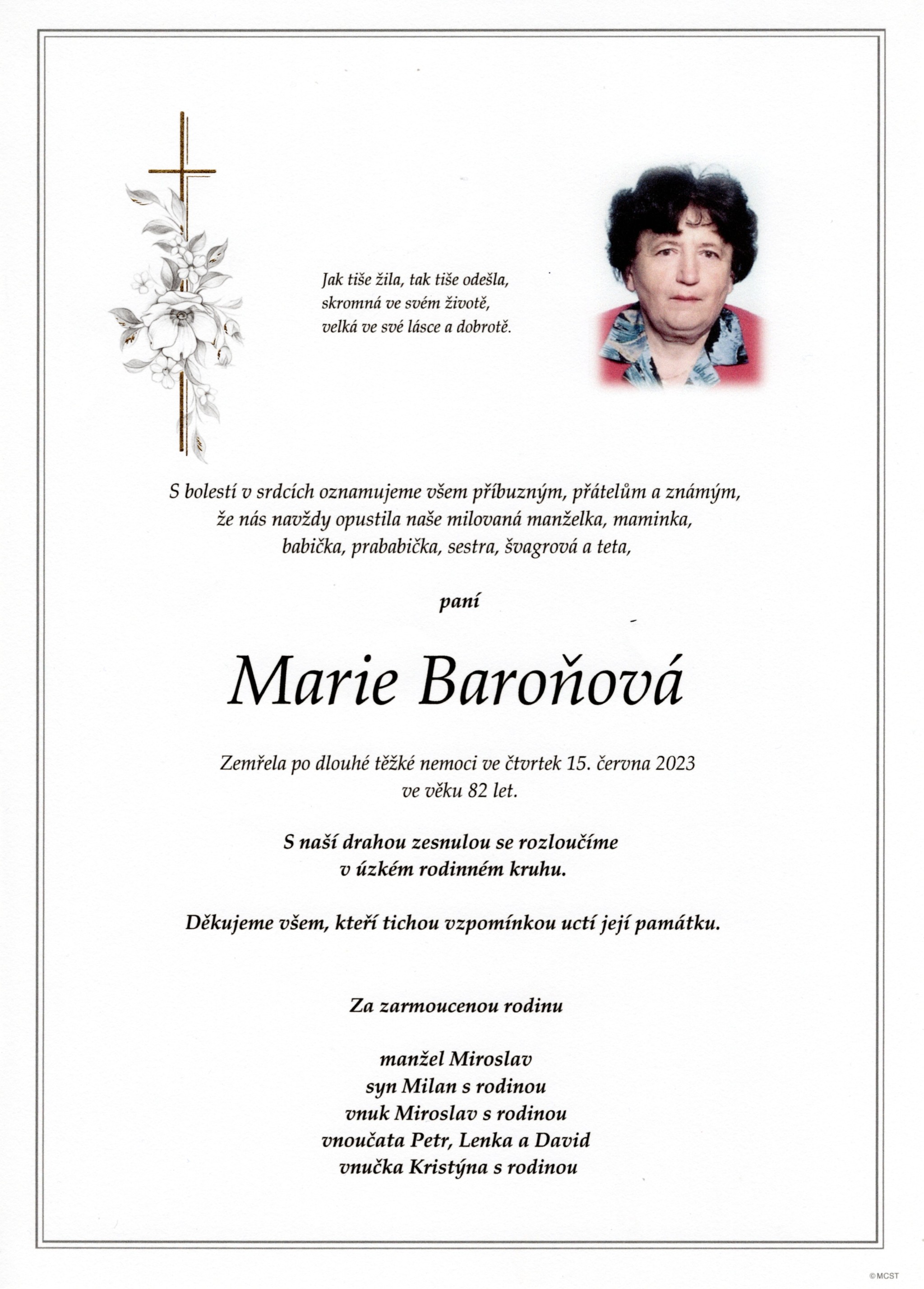 Marie Baroňová