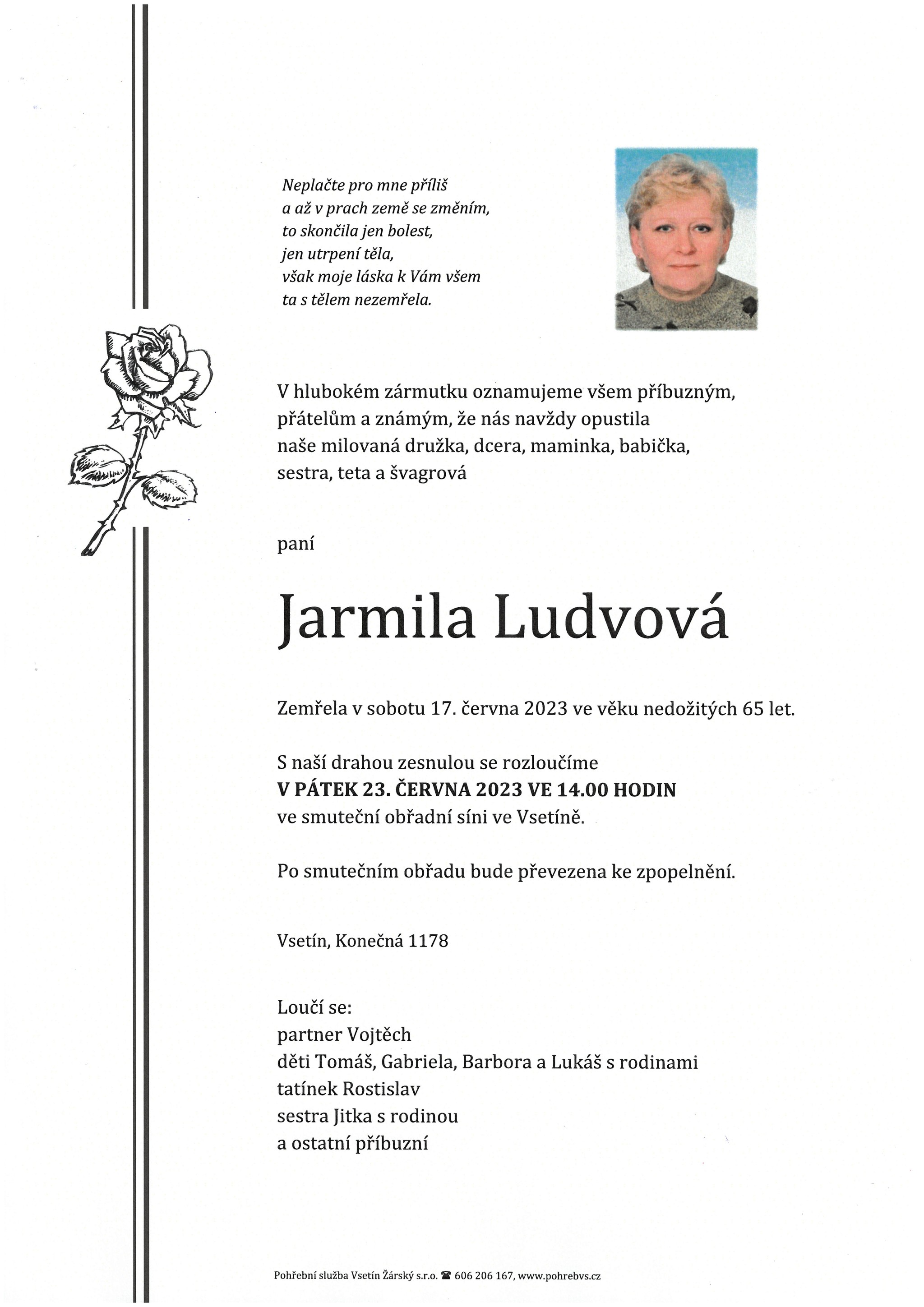 Jarmila Ludvová