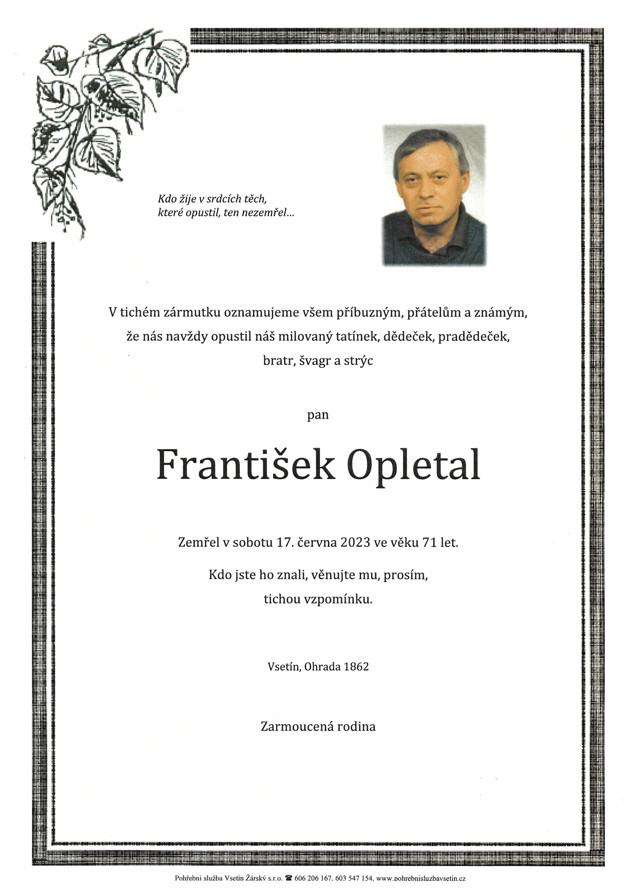 František Opletal