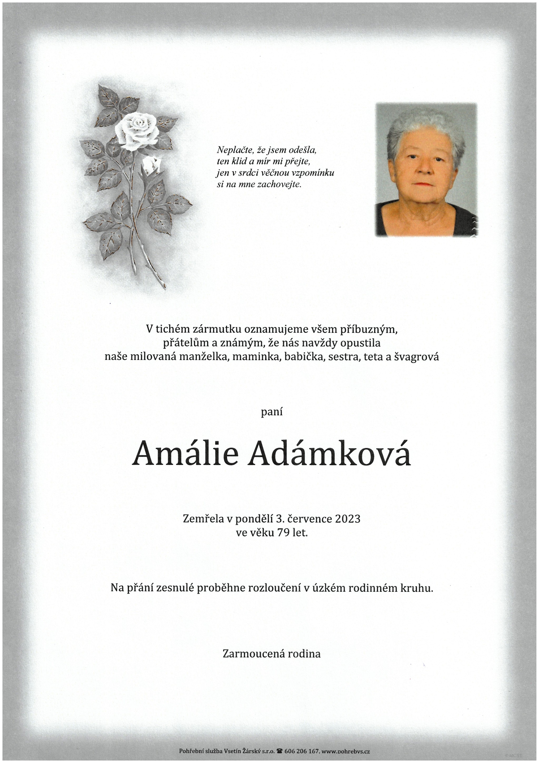 Amálie Adámková