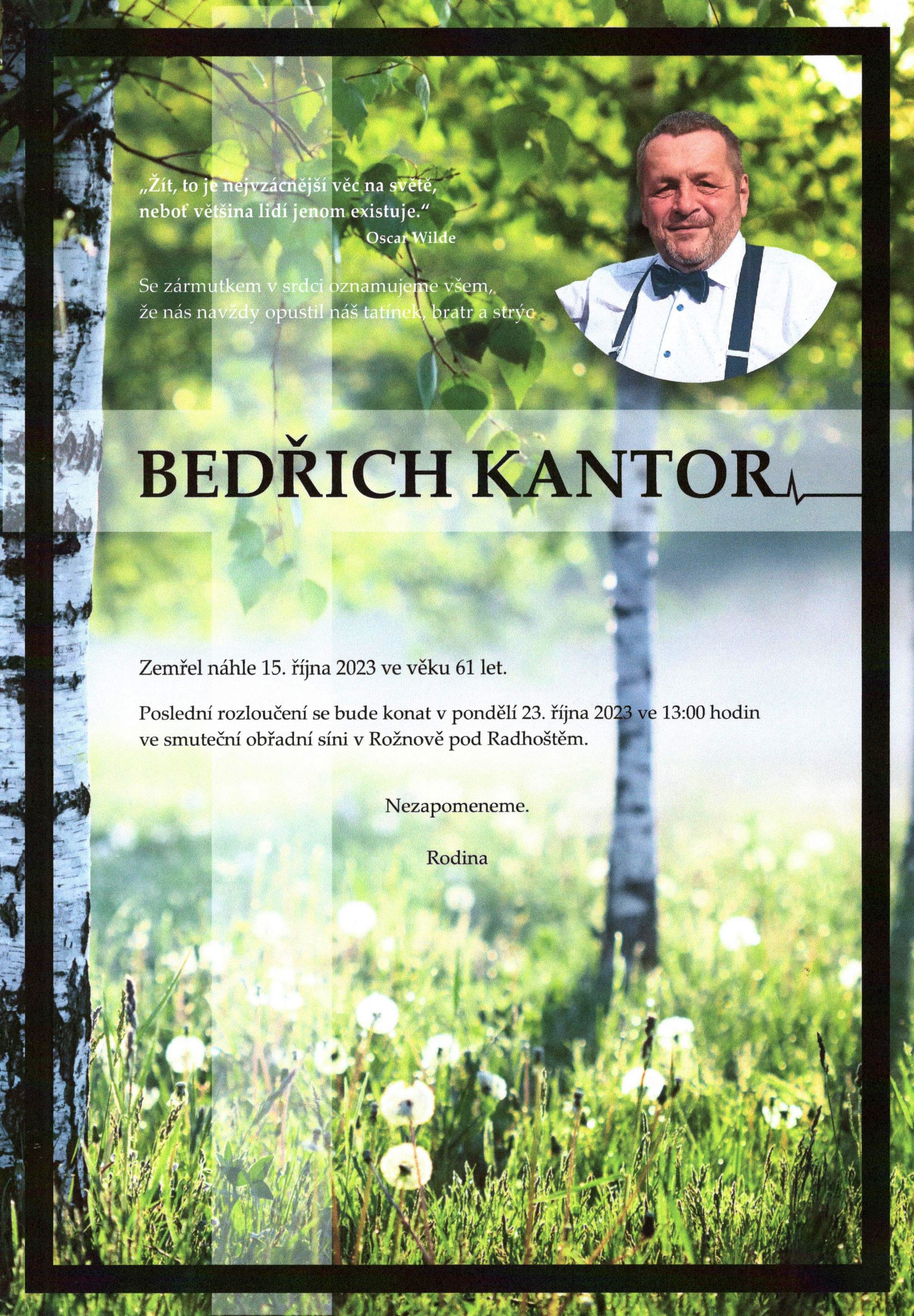 Bedřich Kantor