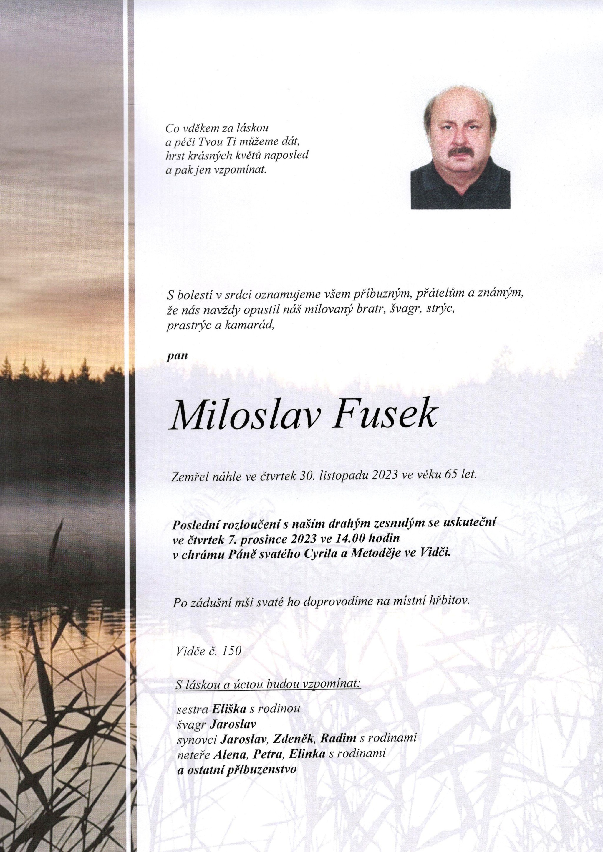 Miloslav Fusek