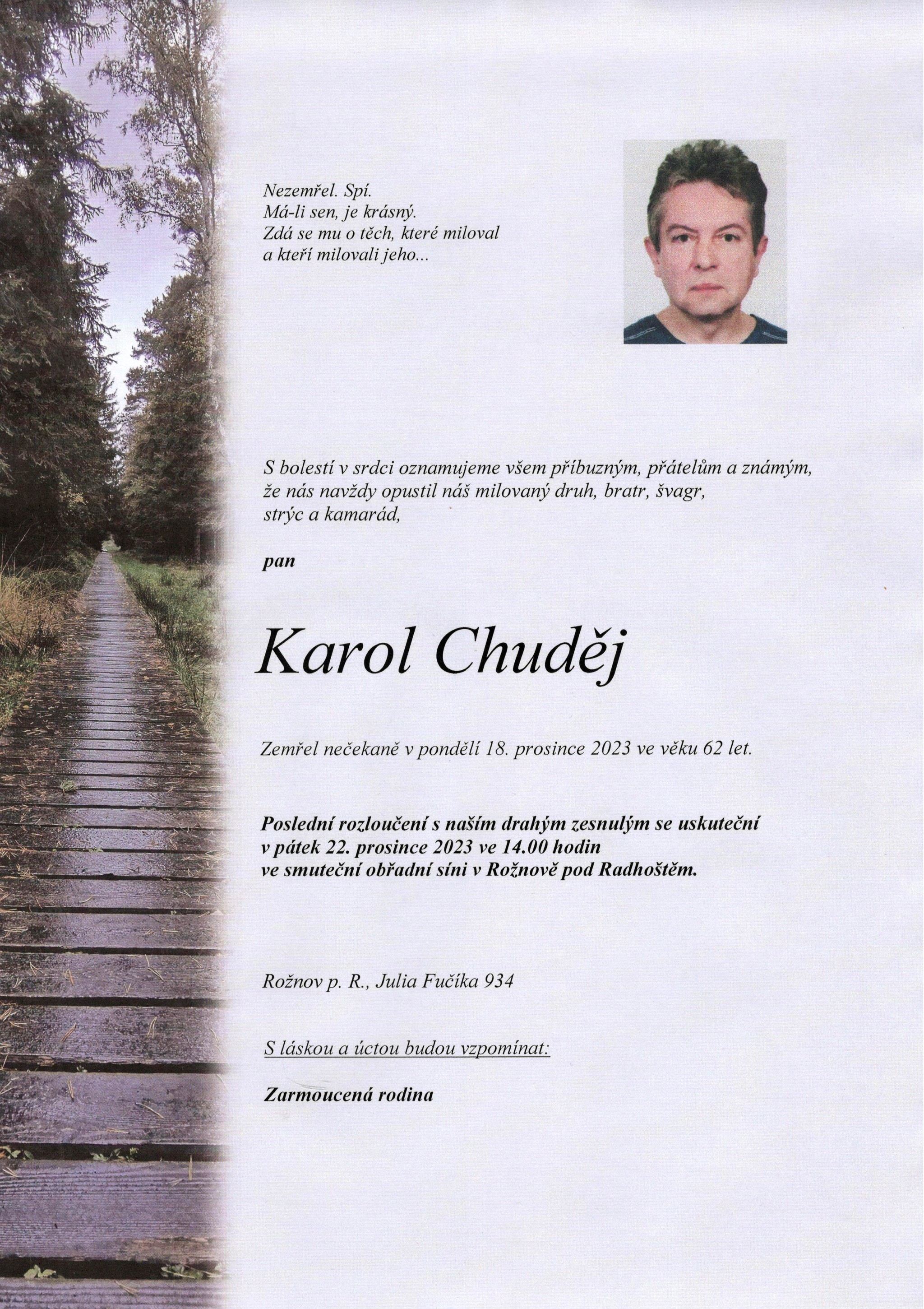 Karol Chuděj