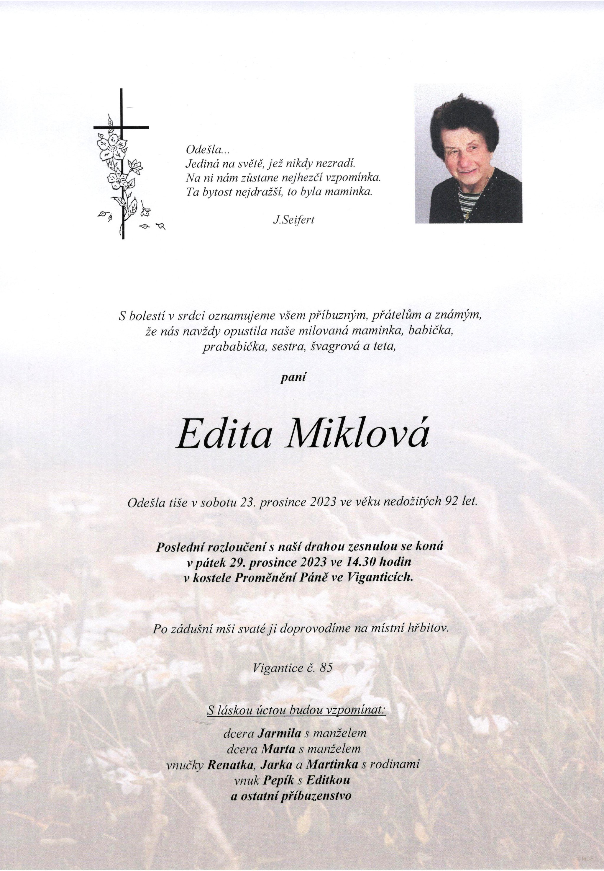 Edita Miklová