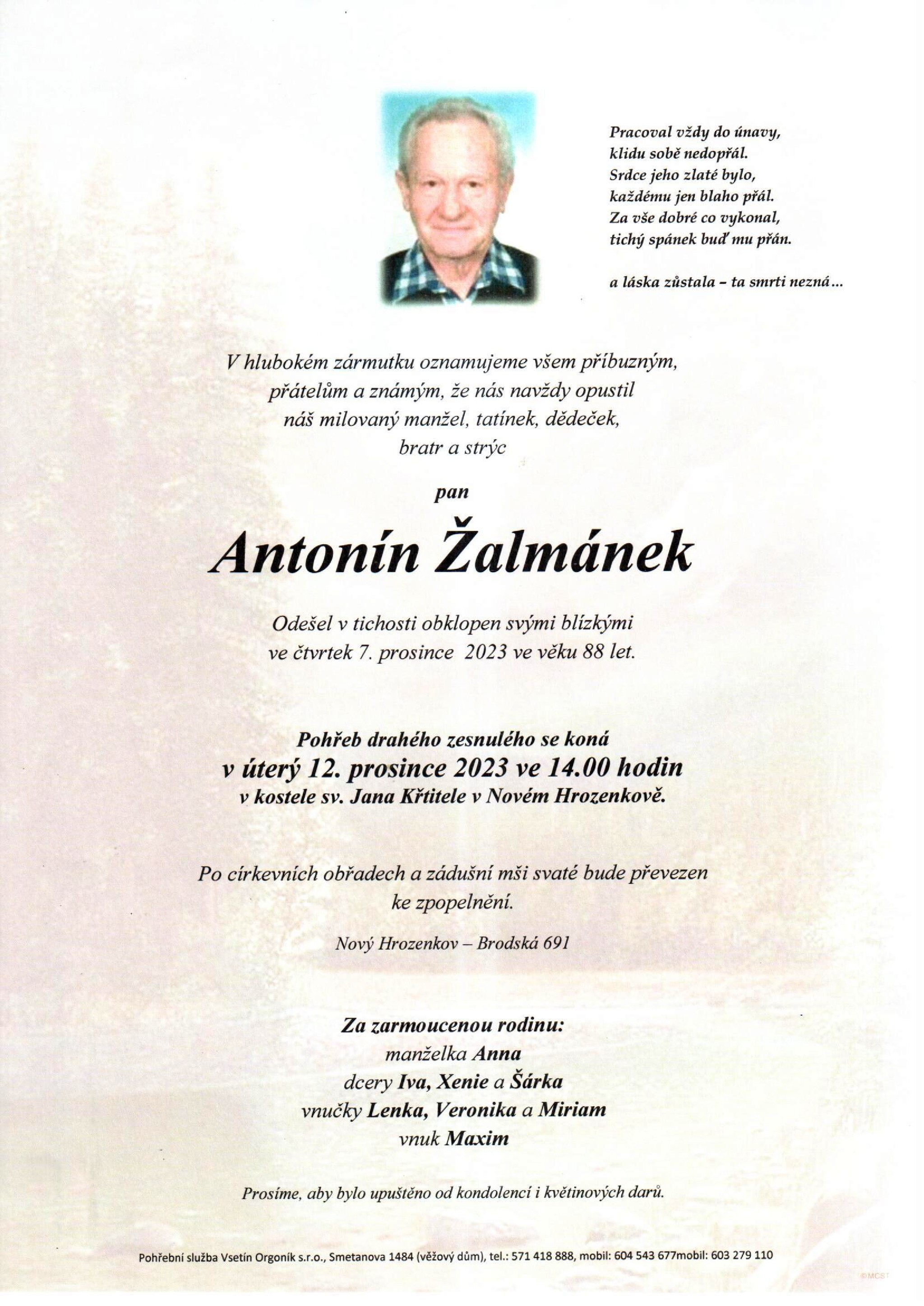 Antonín Žalmánek