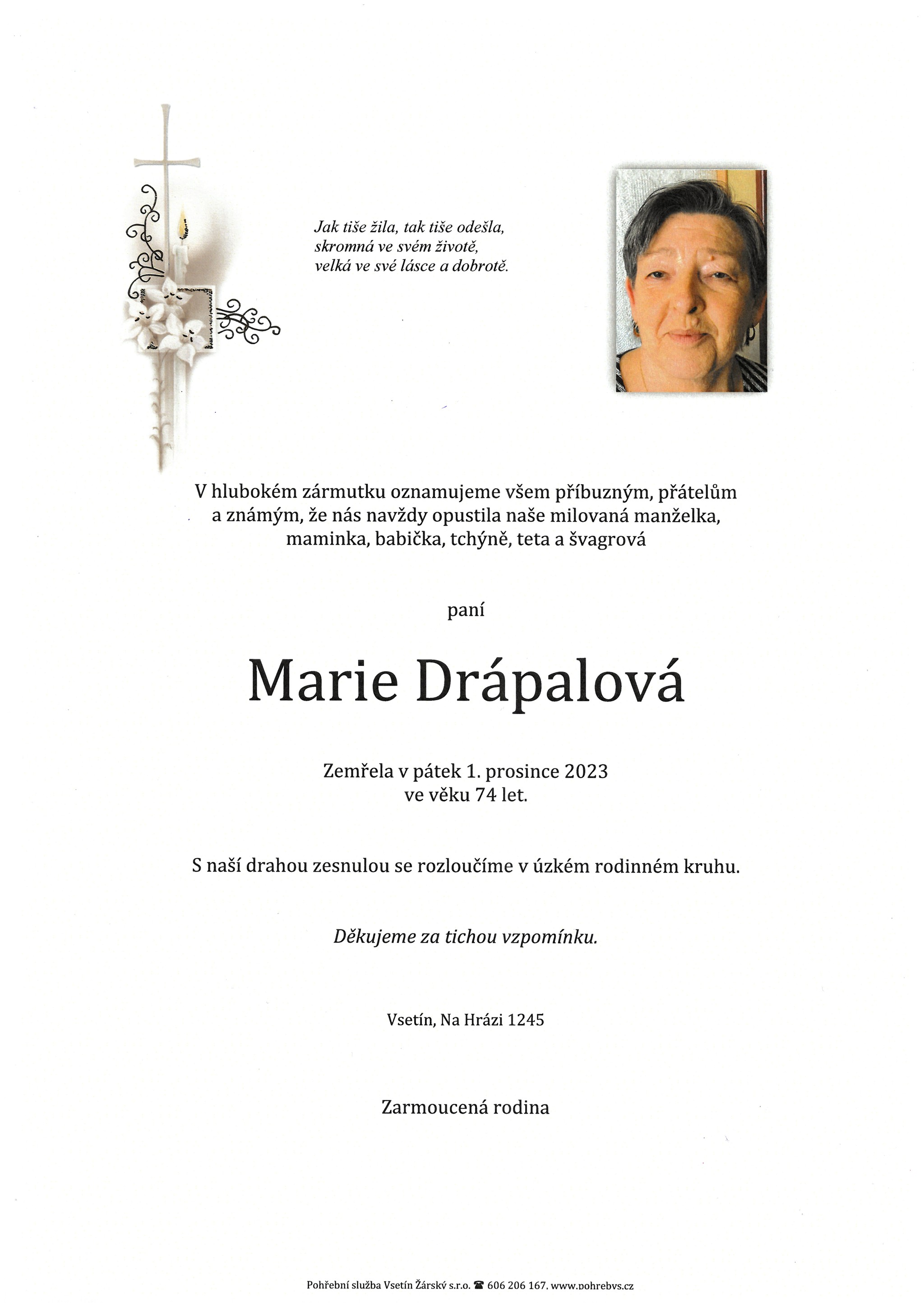 Marie Drápalová