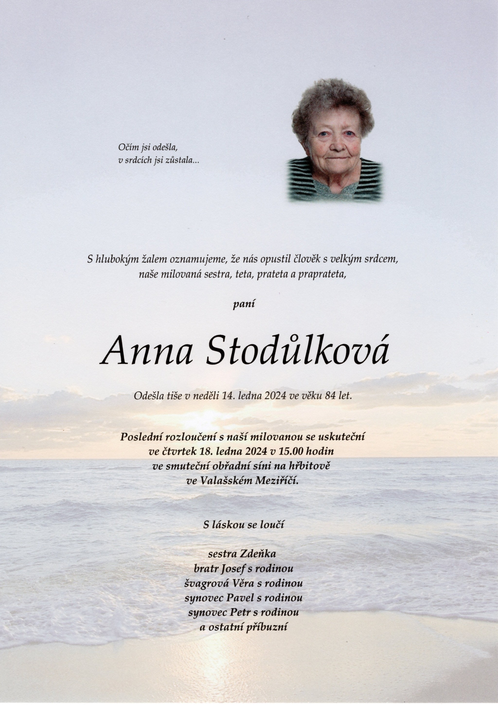 Anna Stodůlková