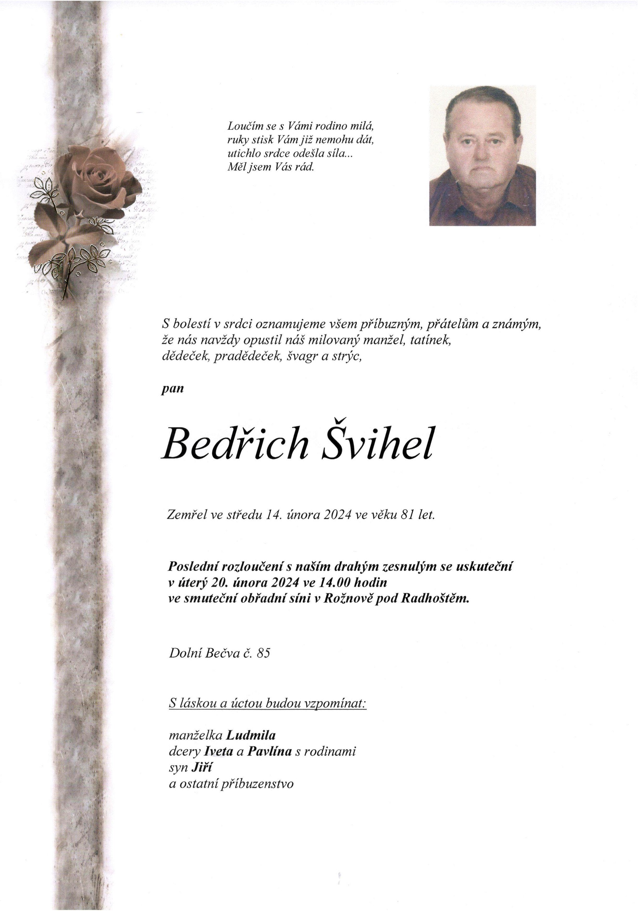 Bedřich Švihel