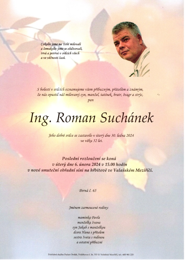 Ing. Roman Suchánek