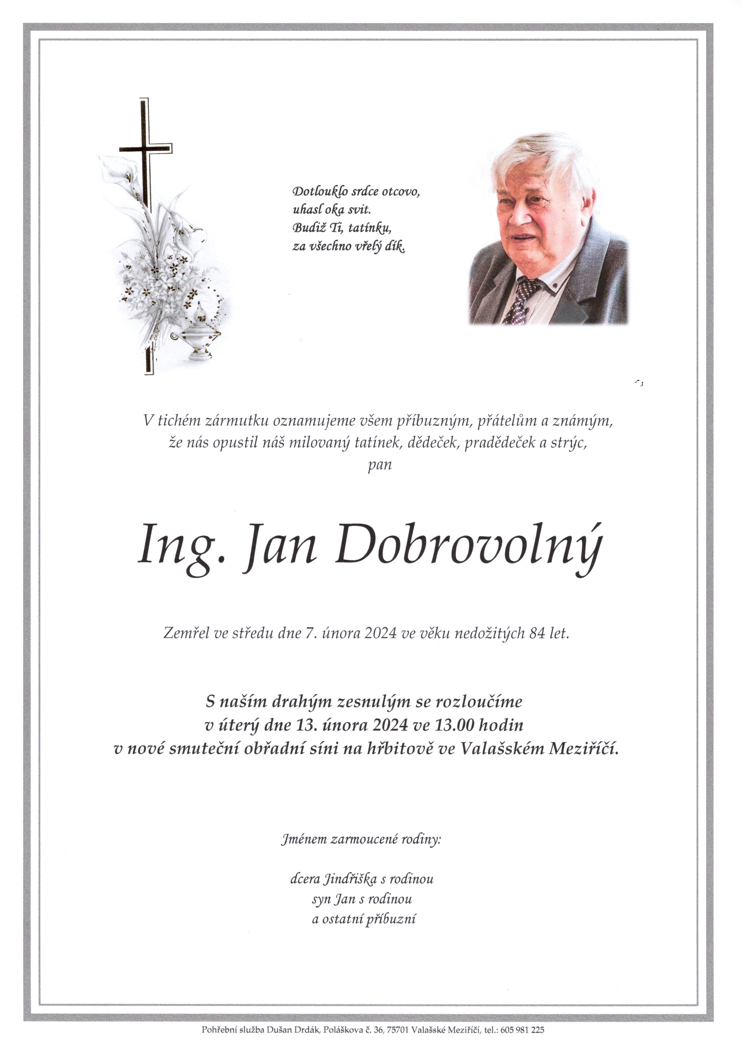 Ing. Jan Dobrovolný