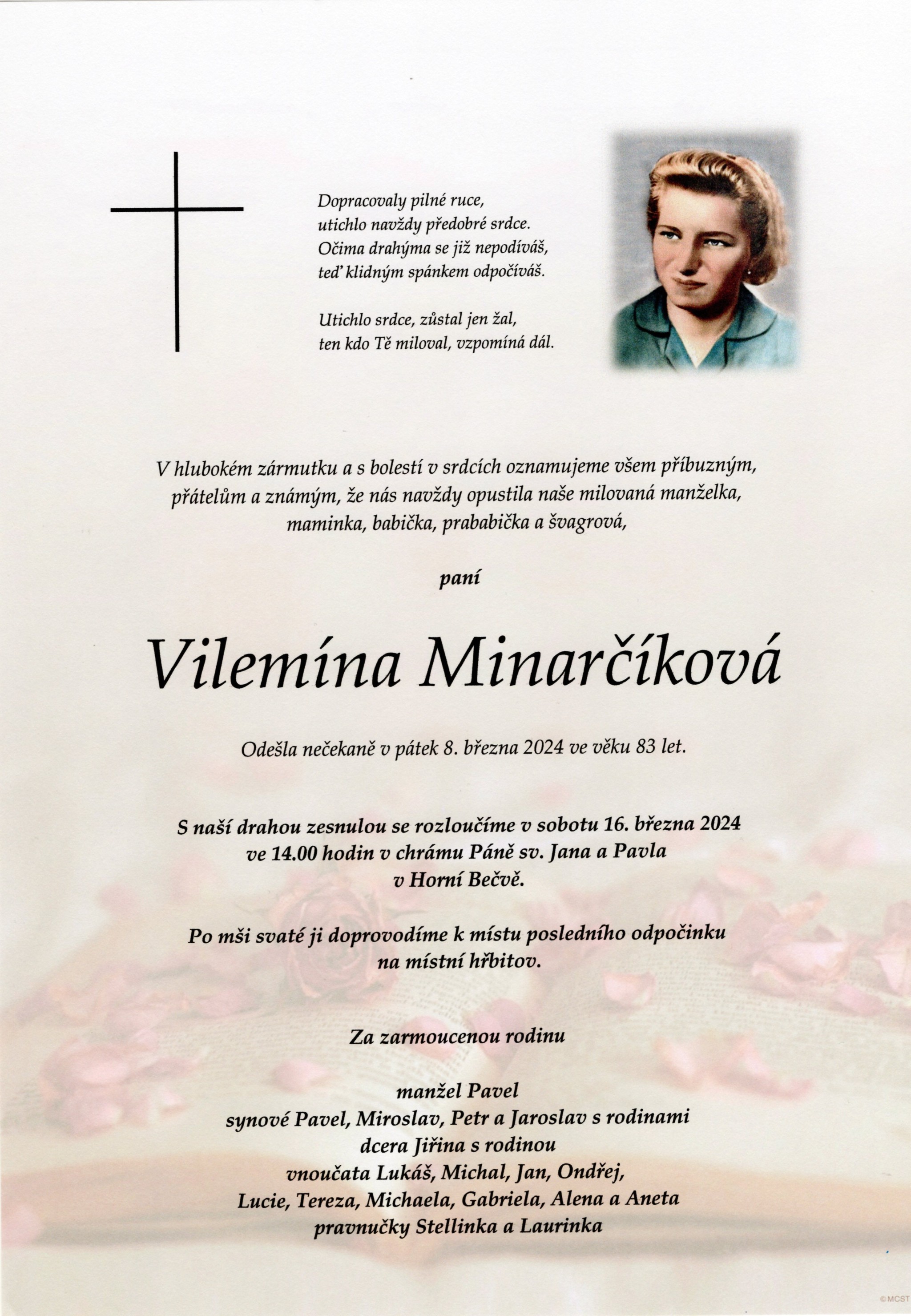 Vilemína Minarčíková