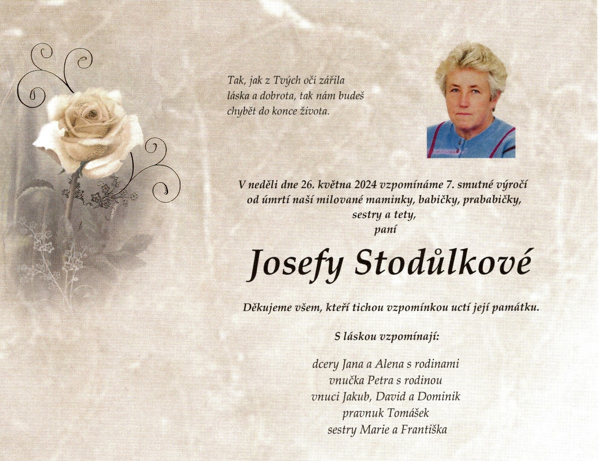 Josefa Stodůlková