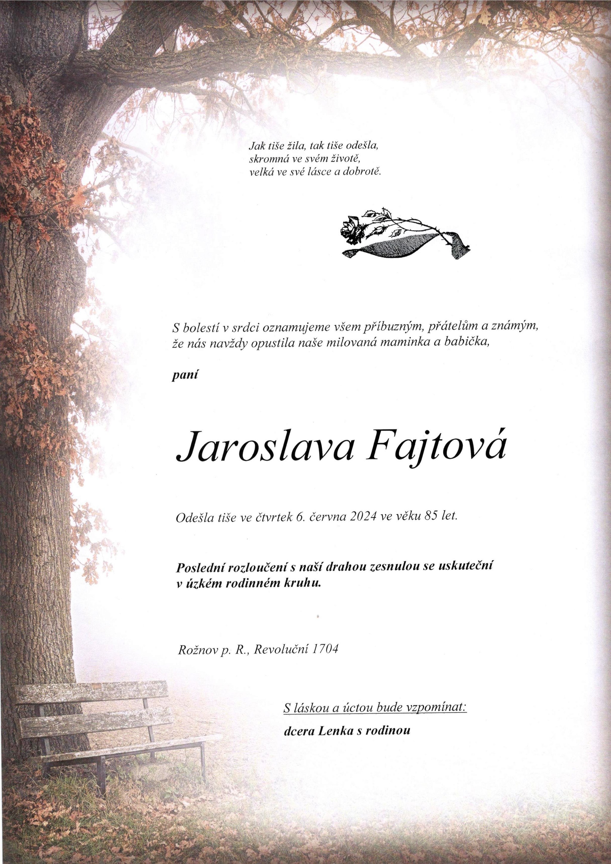 Jaroslava Fajtová