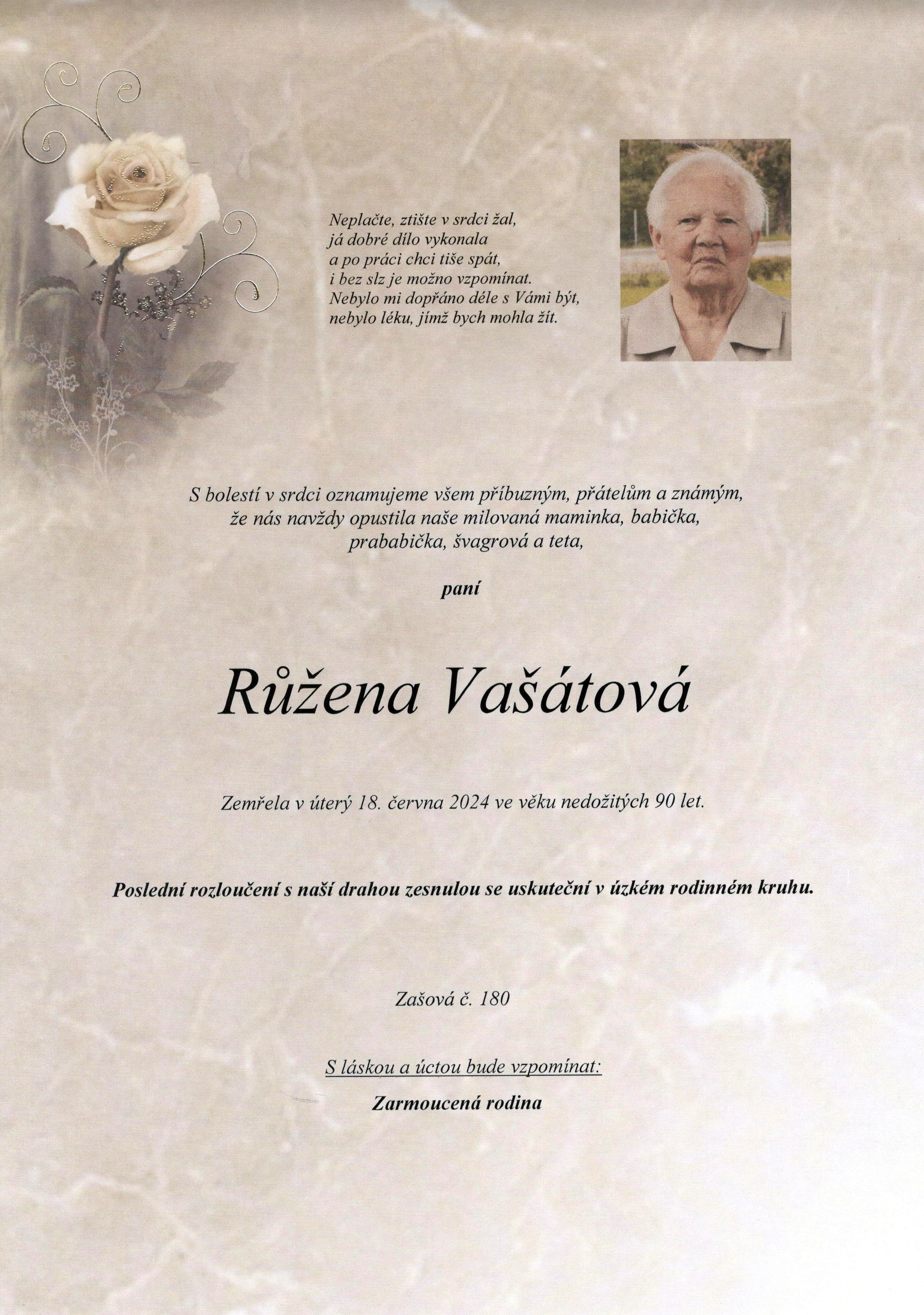 Růžena Vašátová