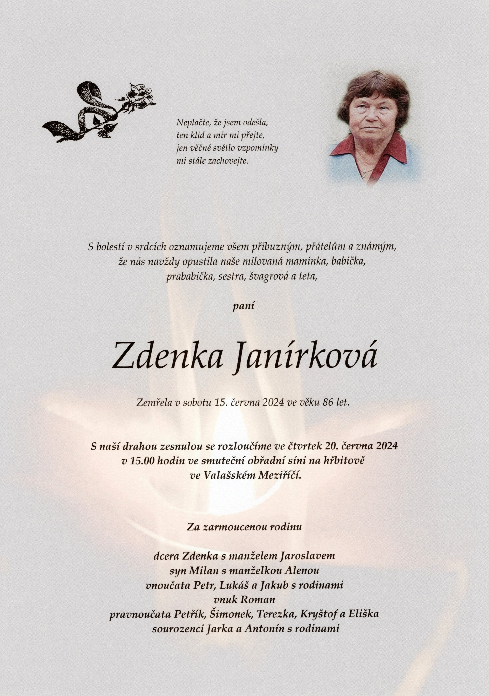 Zdenka Janírková