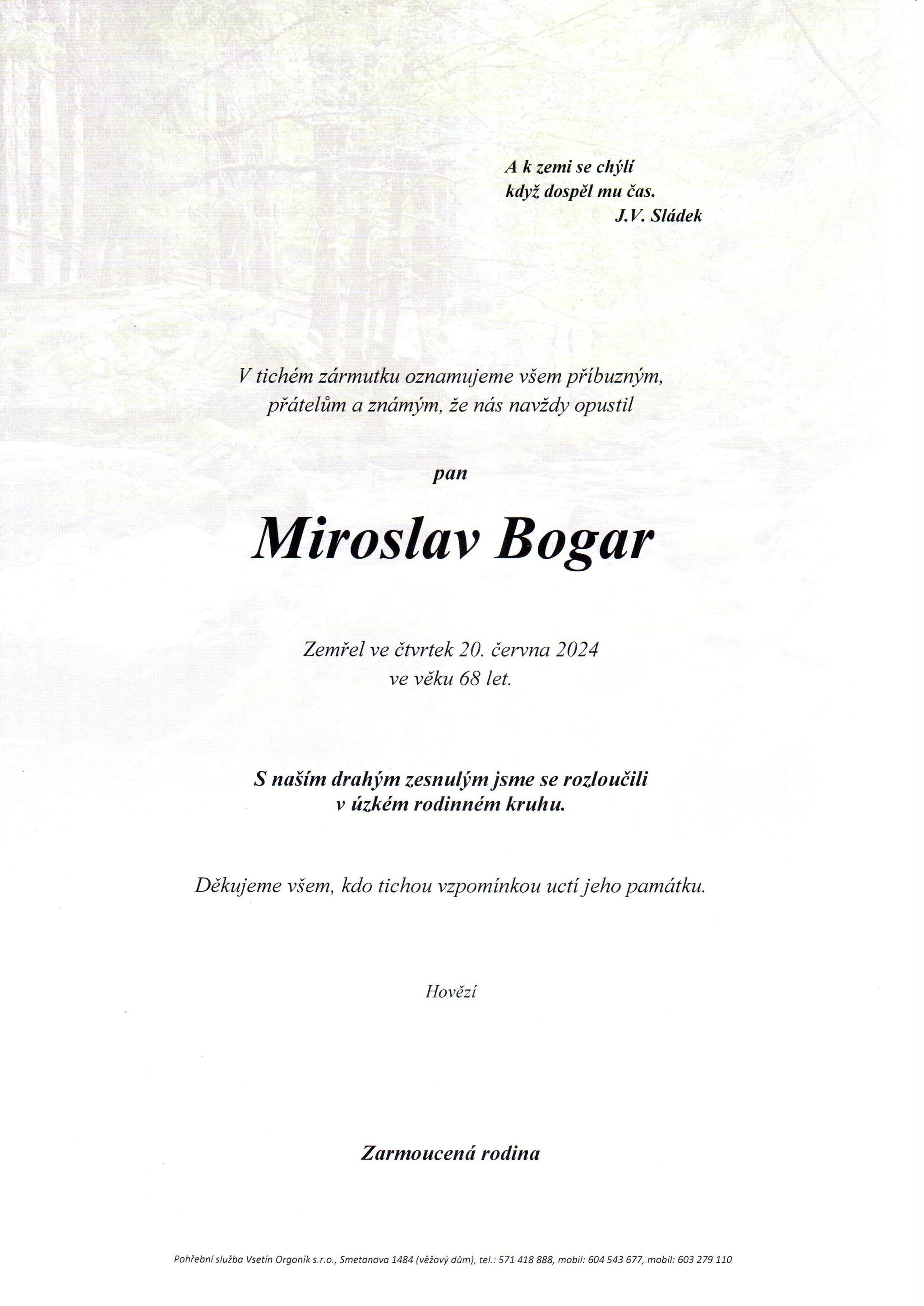 Miroslav Bogar