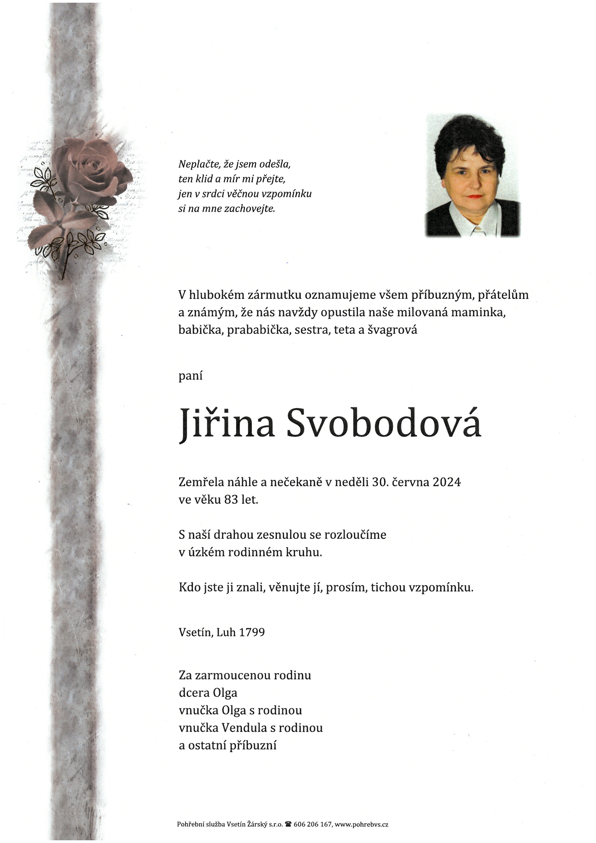 Jiřina Svobodová