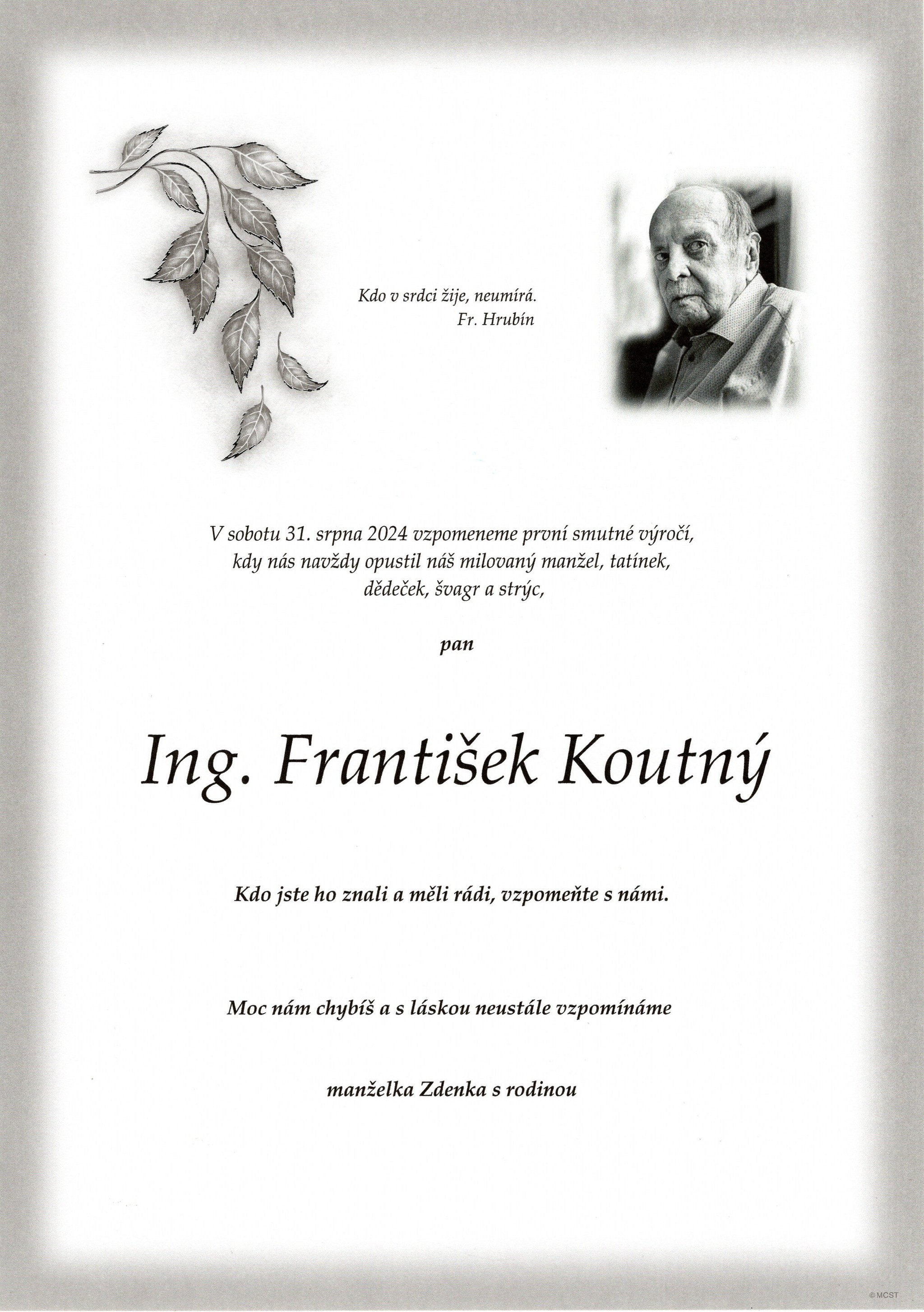 Ing. František Koutný